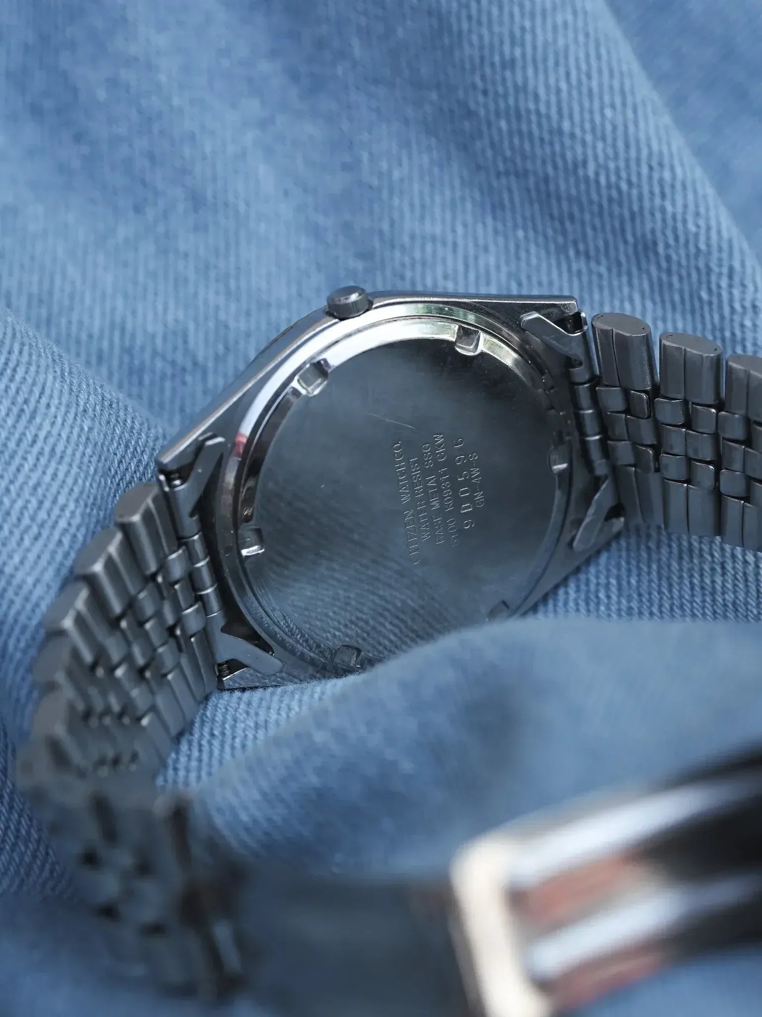 Citizen - Daydate Kanji Jubilee Cannelé Acier Cadran gris - 1989 - Atelier Victor