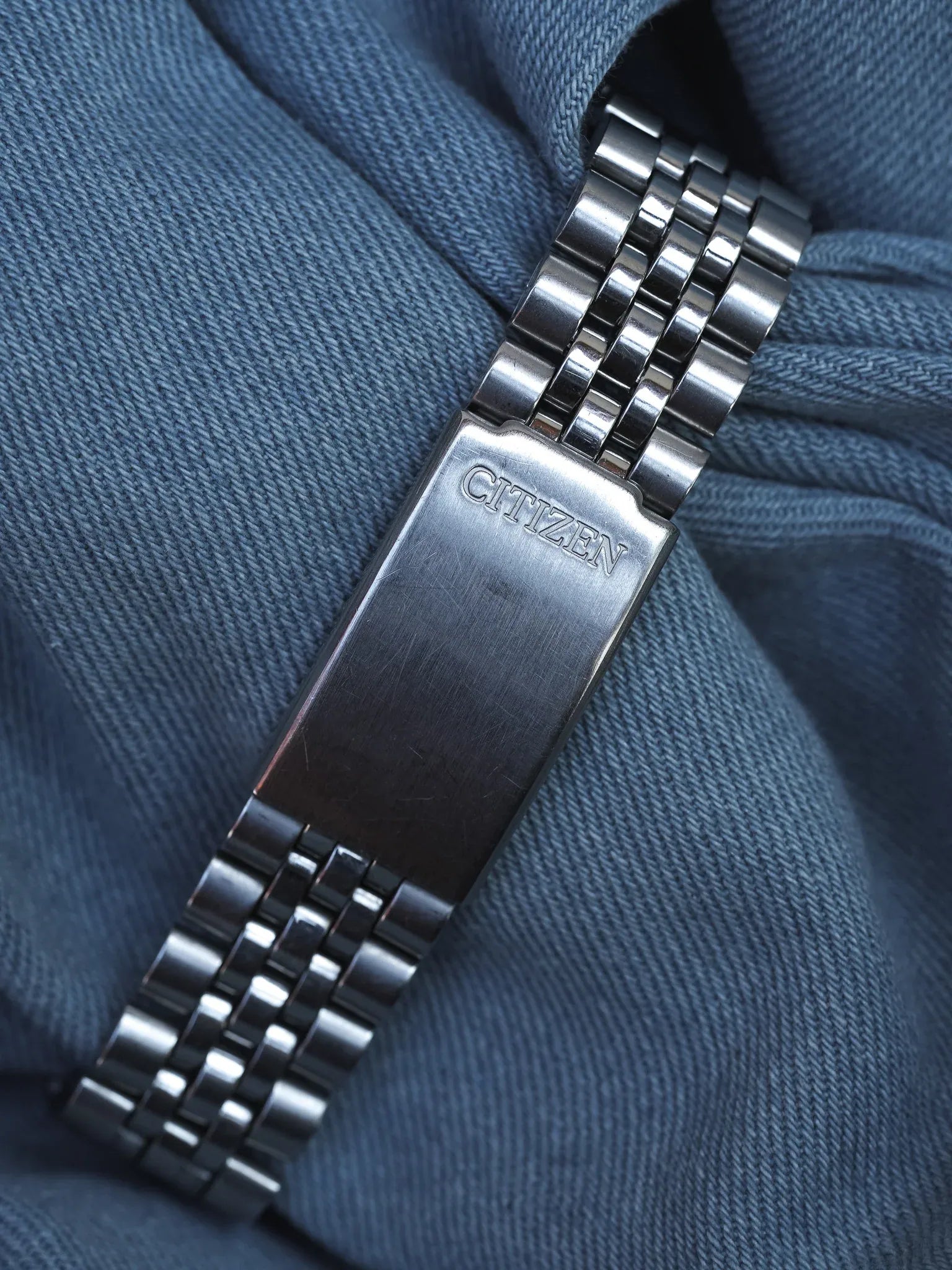 Citizen - Daydate Kanji Jubilee Cannelé Acier Cadran gris - 1989 - Atelier Victor