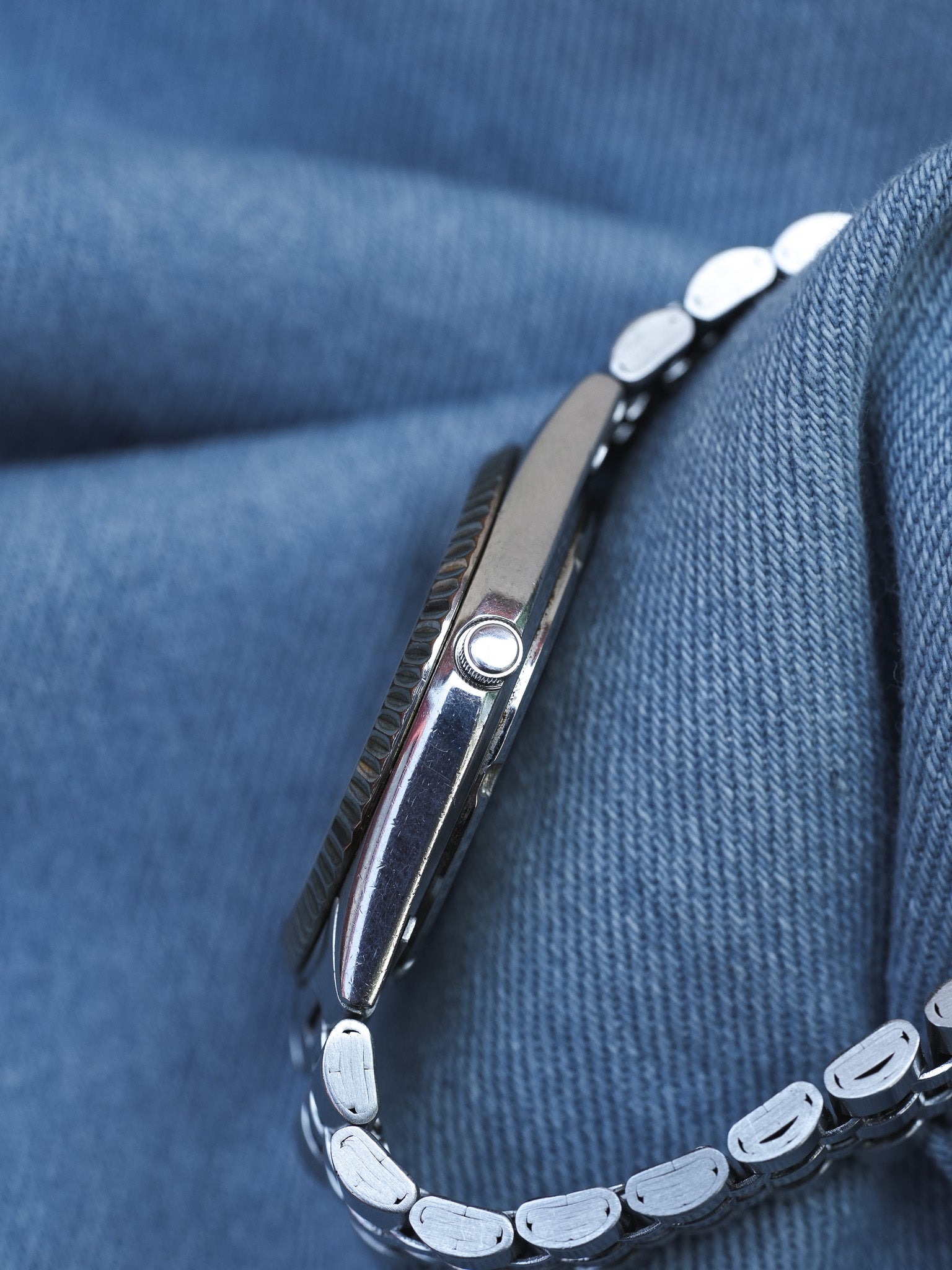 Citizen - Daydate Kanji Jubilee Cannelé Acier Cadran gris - 1989 - Atelier Victor - Vintage Shop