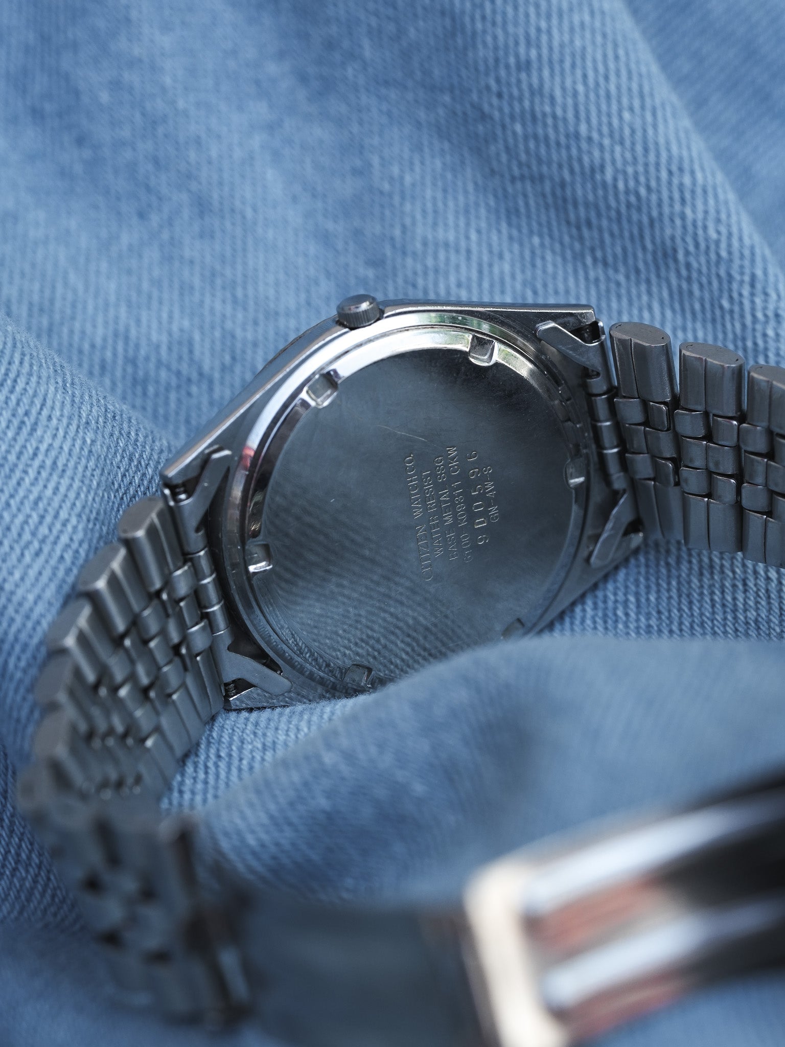 Citizen - Daydate Kanji Jubilee Cannelé Acier Cadran gris - 1989 - Atelier Victor - Vintage Shop
