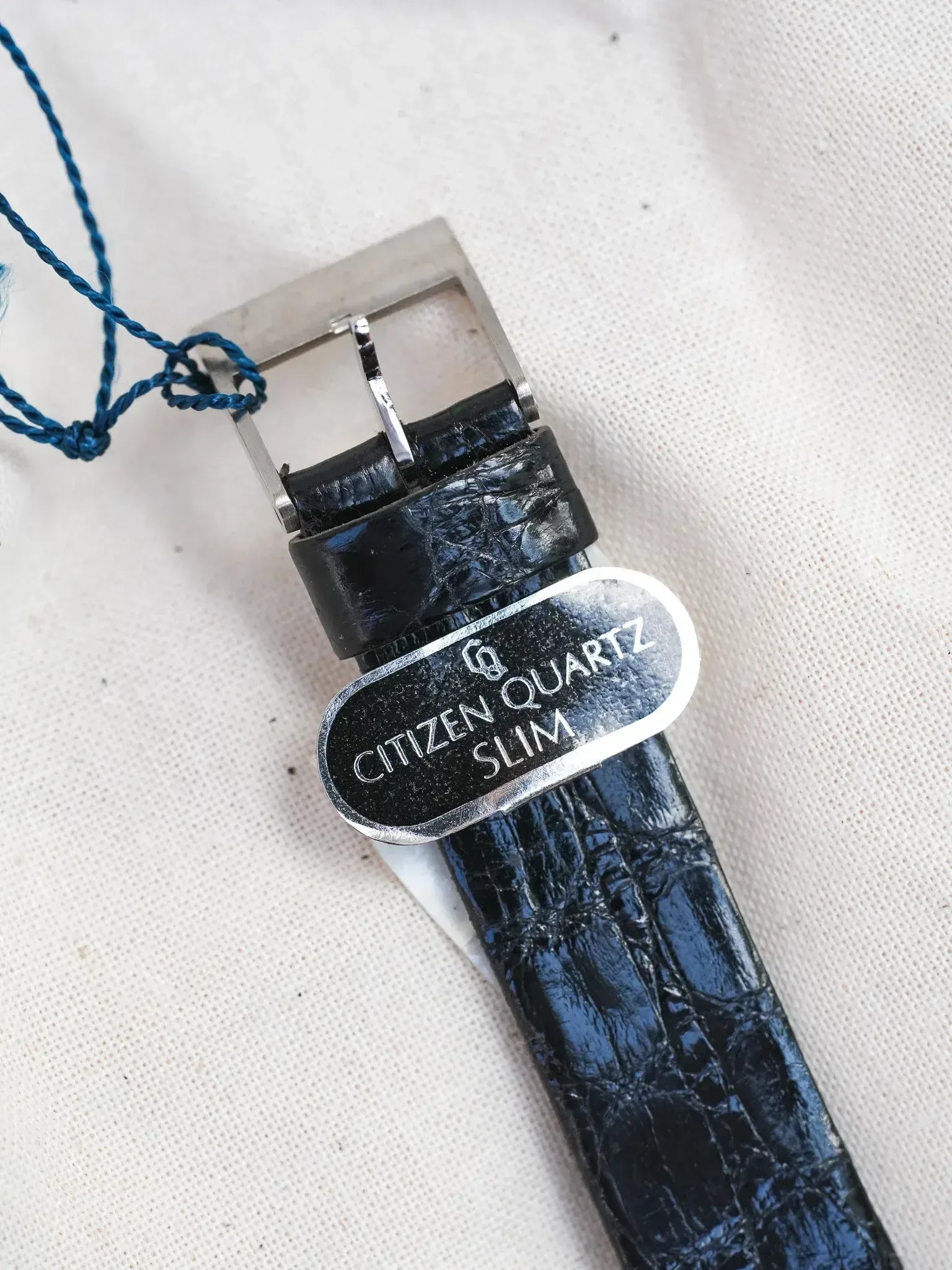 Citizen - dress watch slim acier date - NOS - 1989 - Atelier Victor