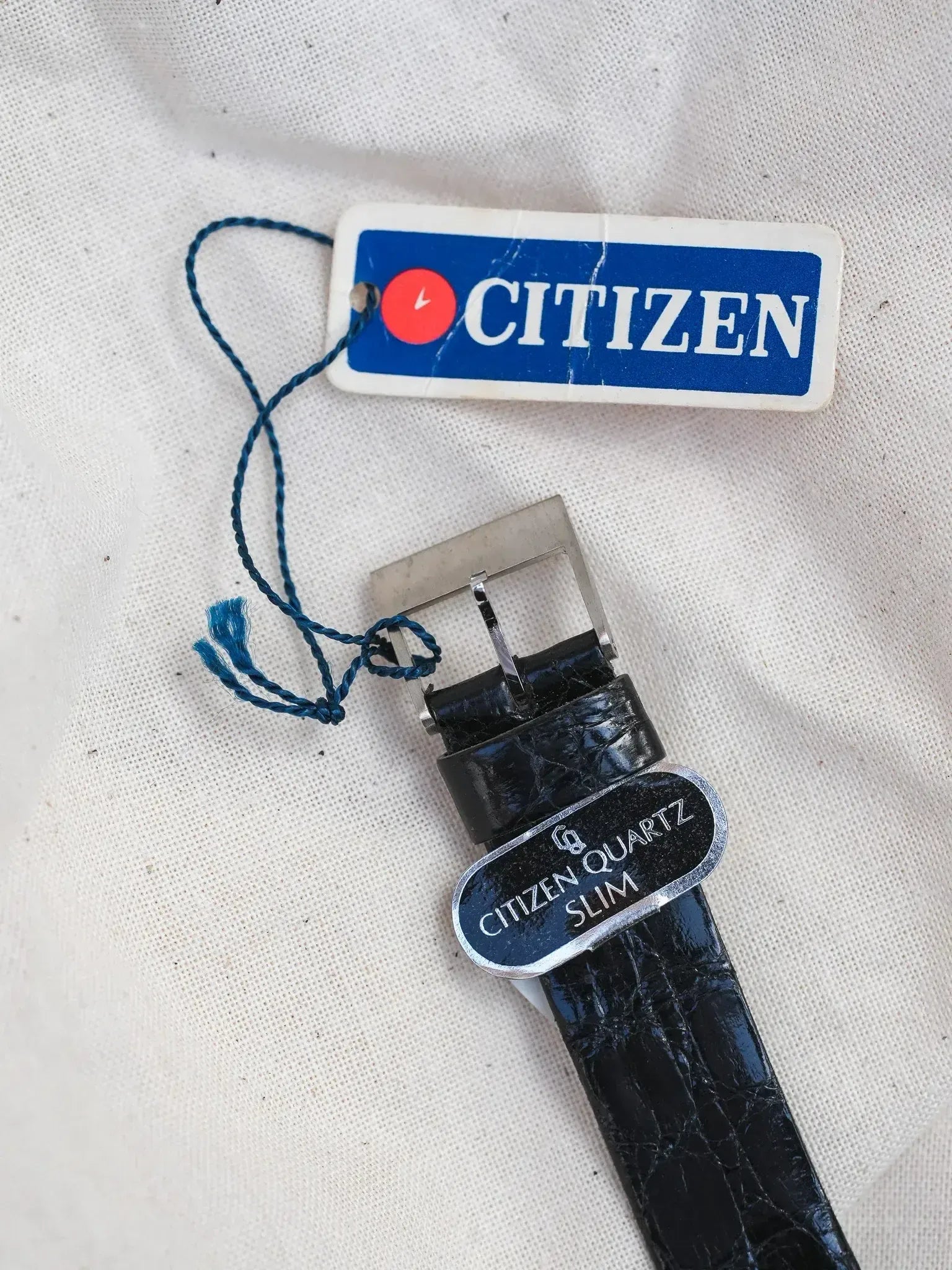 Citizen - dress watch slim acier date - NOS - 1989 - Atelier Victor