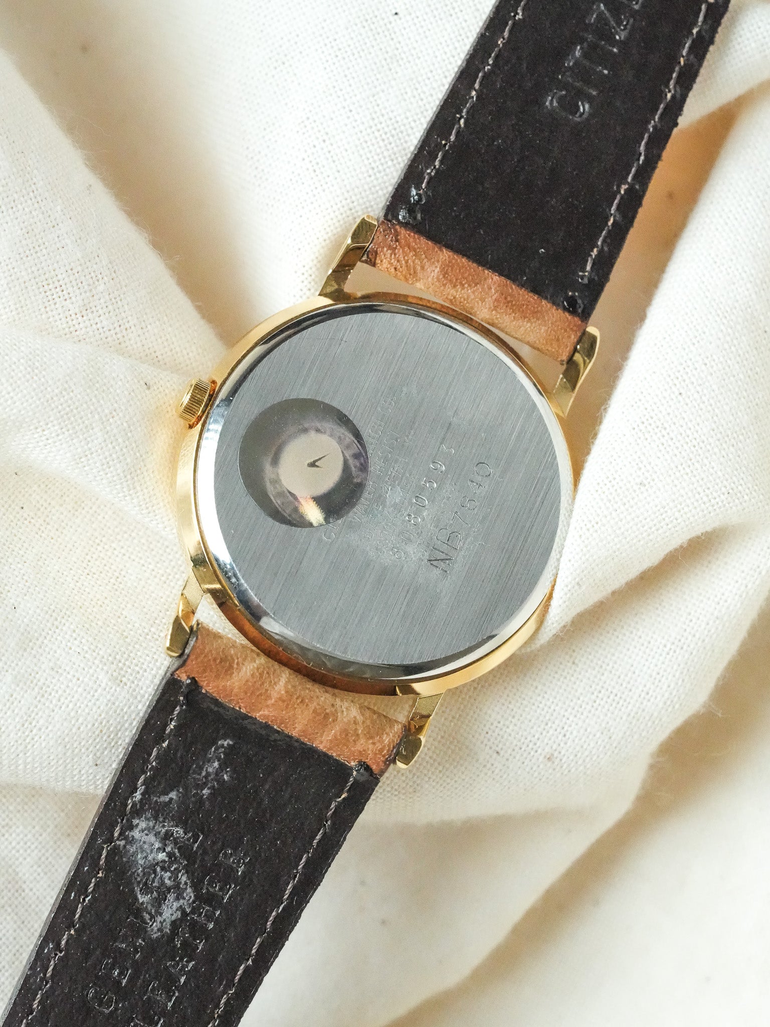 Citizen - Index double Plaqué or - NOS - 1988 - Atelier Victor - Vintage Shop