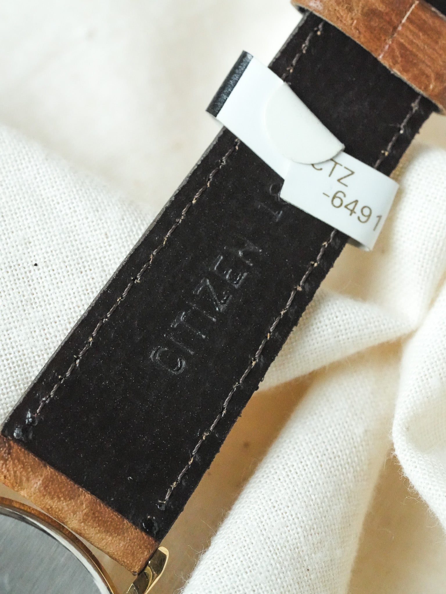 Citizen - Index double Plaqué or - NOS - 1988 - Atelier Victor - Vintage Shop