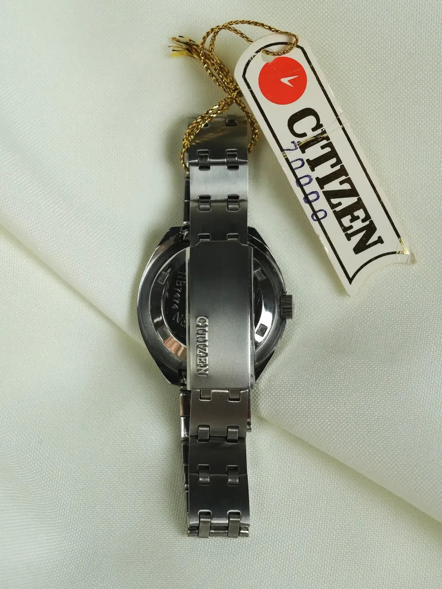 Citizen - Mini Disco Volante Moka Bracelet Acier - Neuve de Stock - 1980s - Atelier Victor