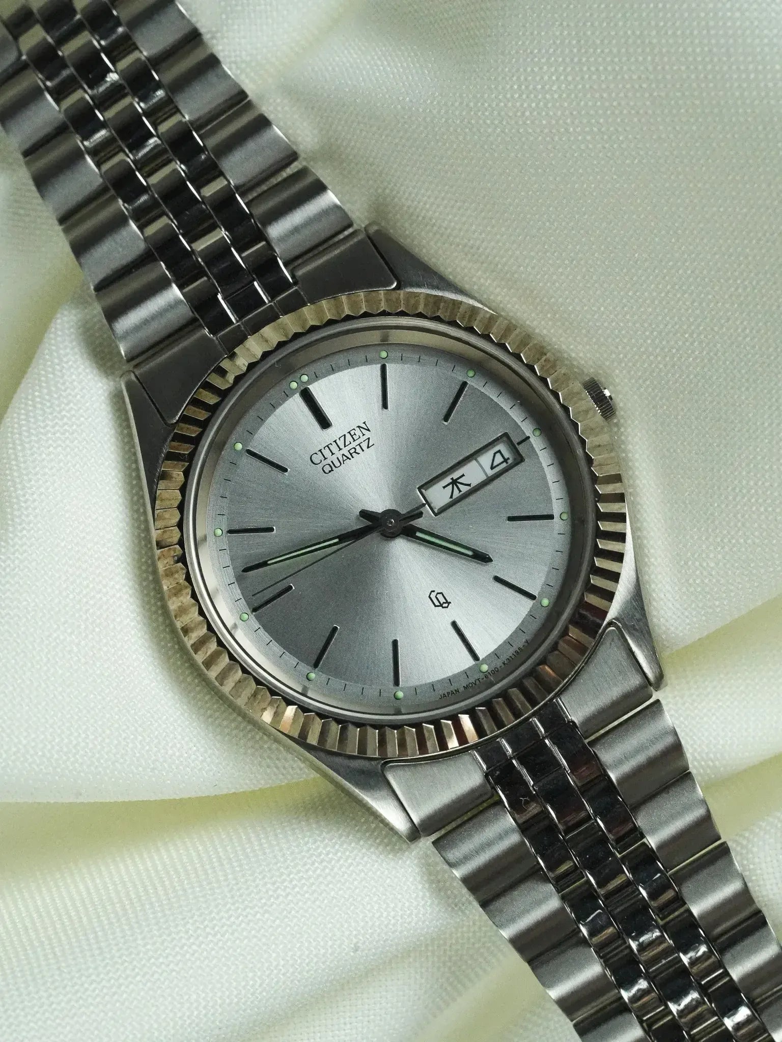 Citizen - President Daydate Kanji Acier - 1990s - Atelier Victor