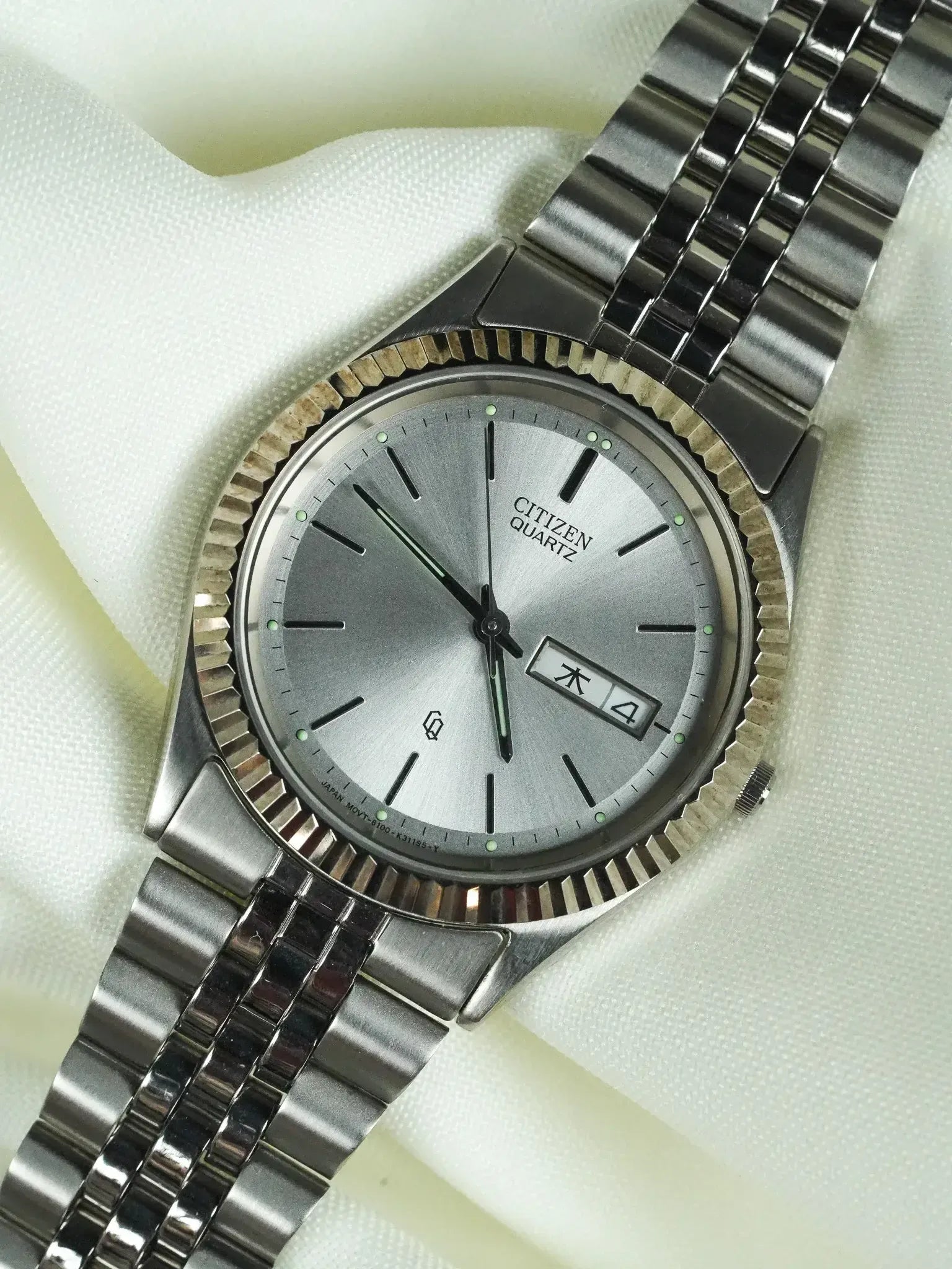 Citizen - President Daydate Kanji Acier - 1990s - Atelier Victor