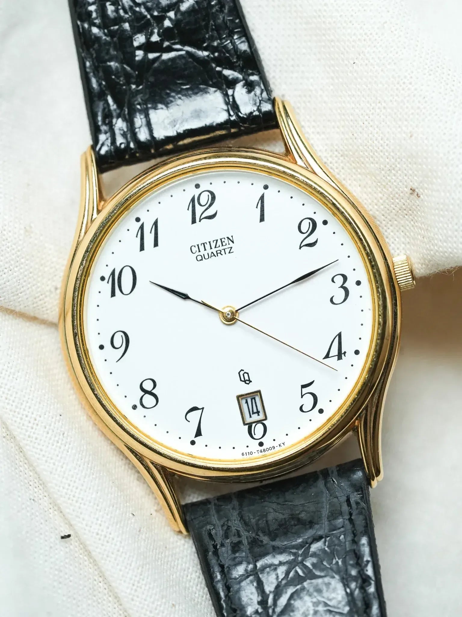 Citizen - Ronde Extra-Plate Or Date 6H - NOS - 1990 - Atelier Victor