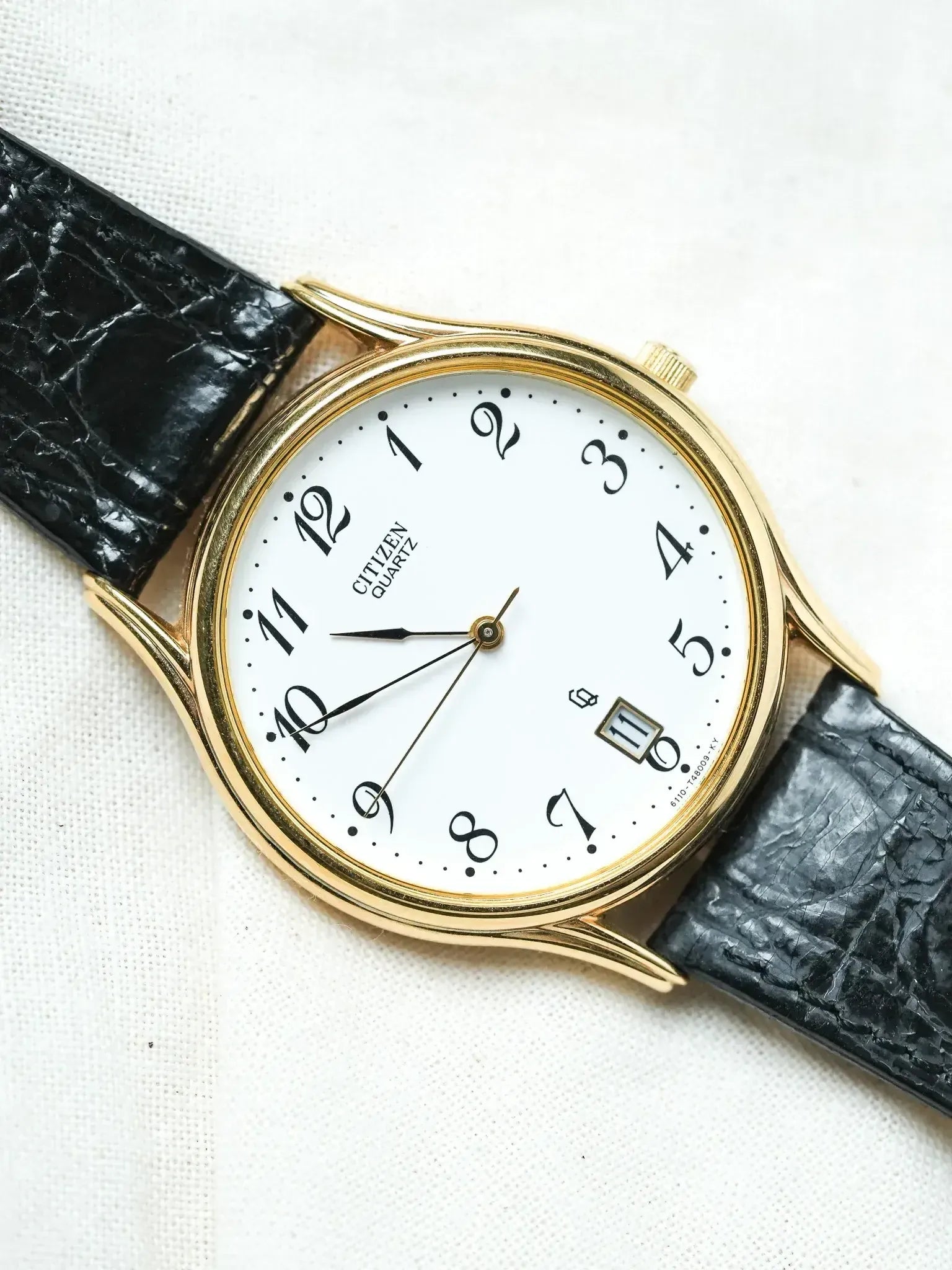 Citizen - Ronde Extra-Plate Or Date 6H - NOS - 1990 - Atelier Victor