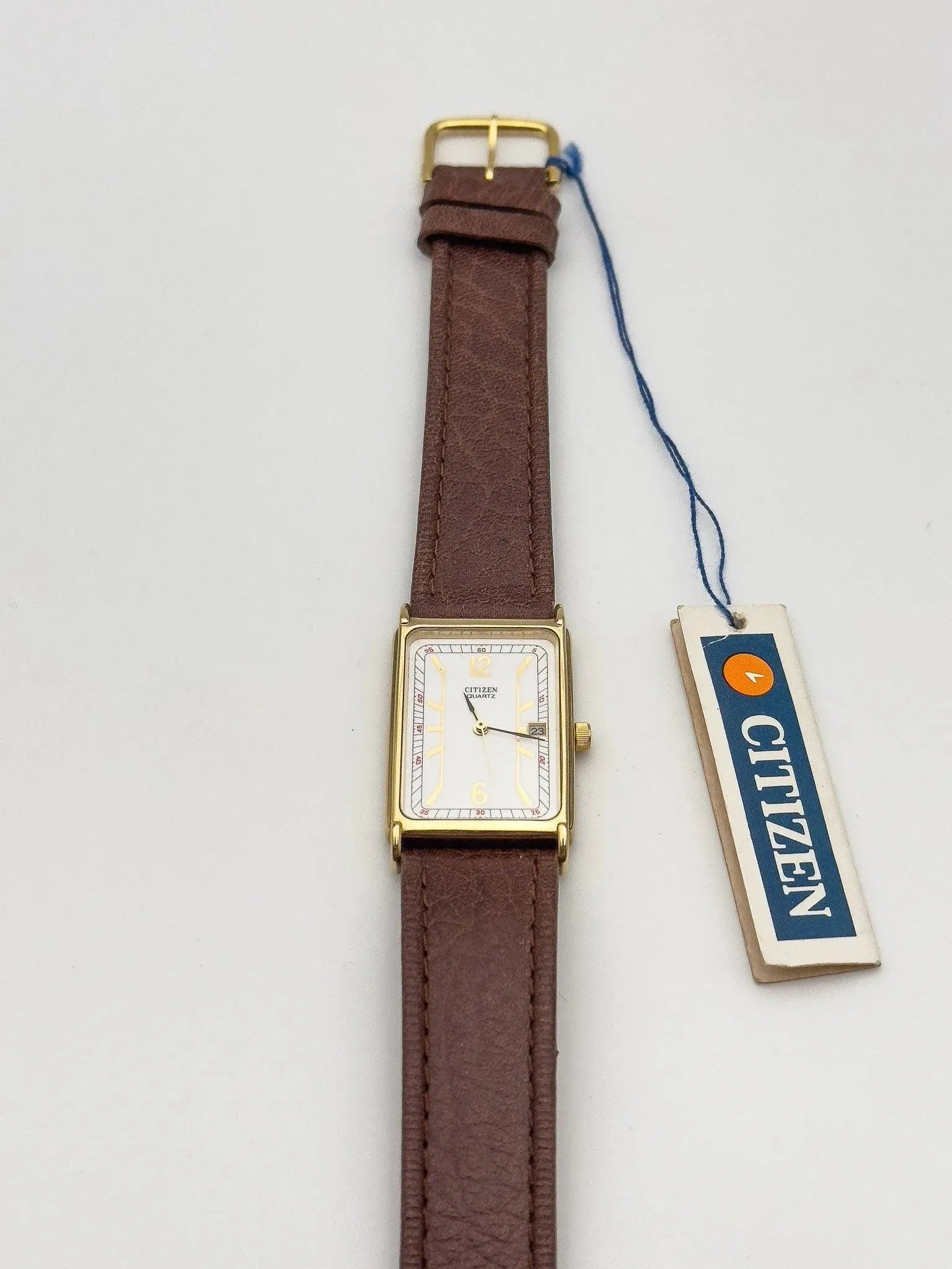 Citizen - Tank Large - NOS - 1990s - Atelier Victor Paris - Vintage Watch Shop Dubai