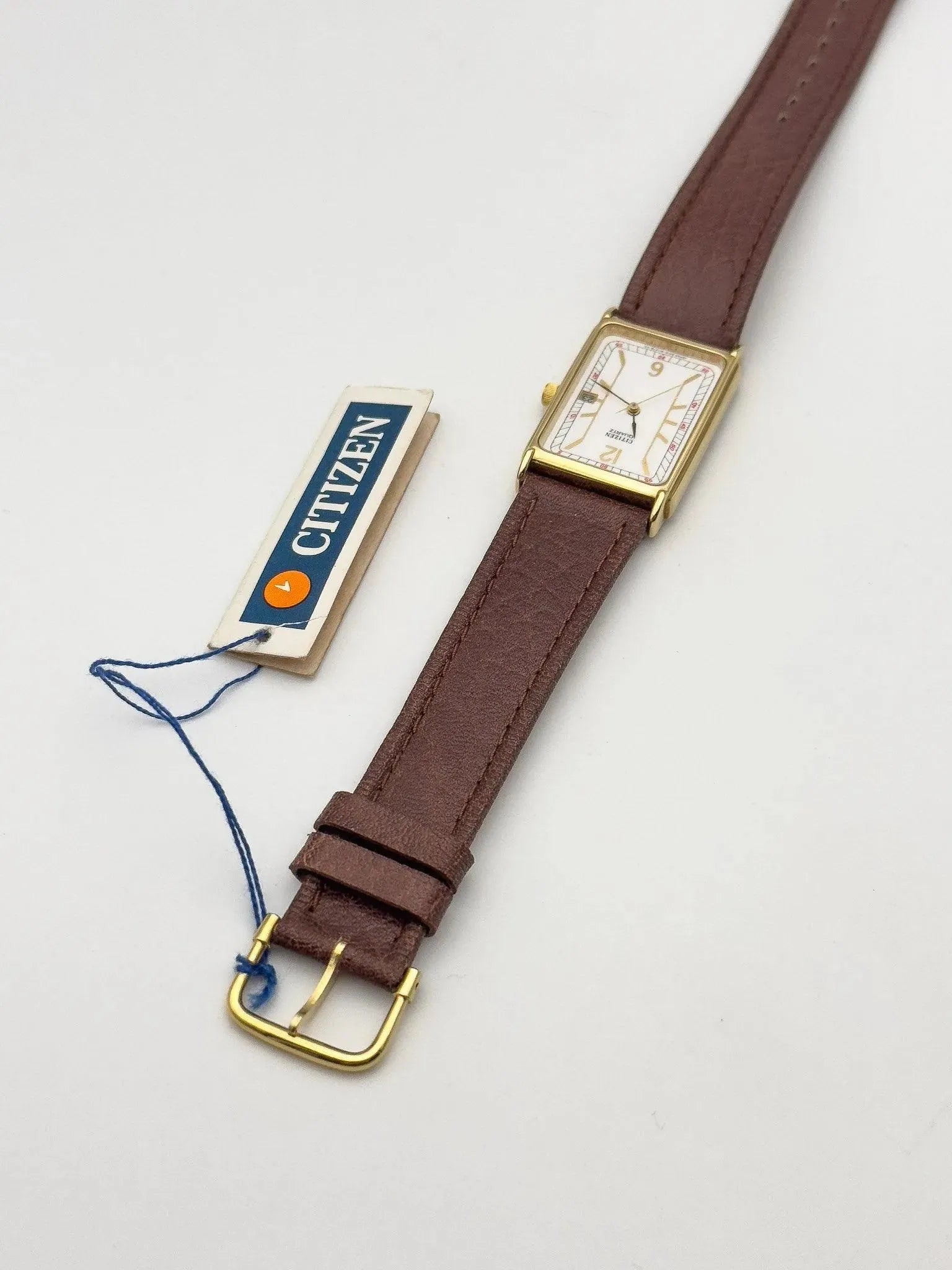 Citizen - Tank Large - NOS - 1990s - Atelier Victor Paris - Vintage Watch Shop Dubai