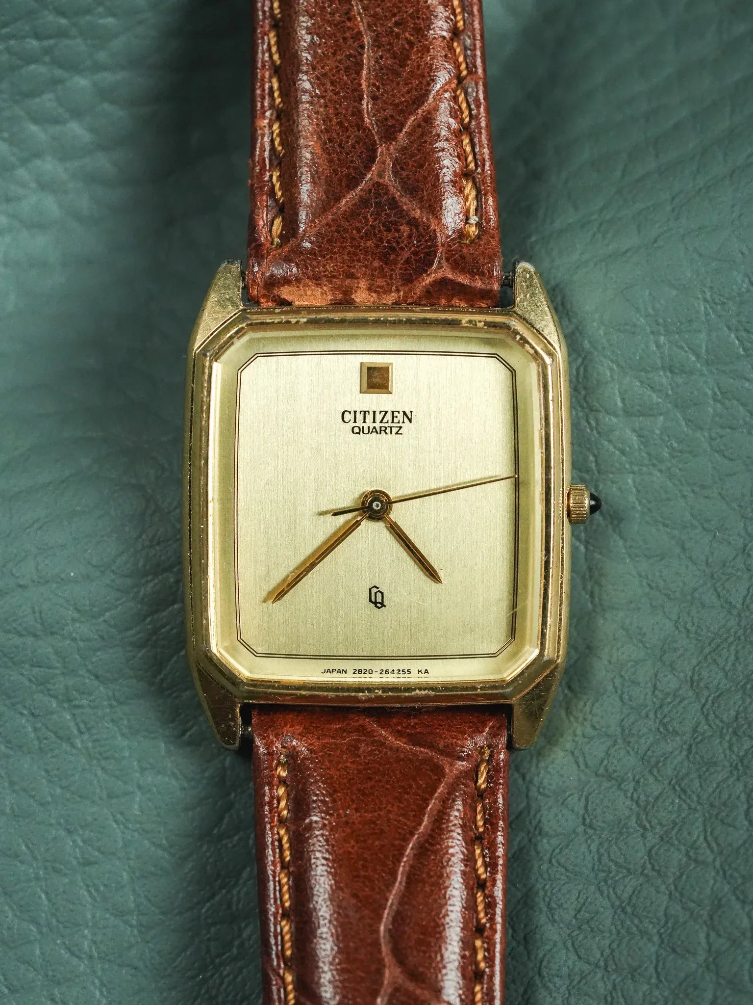 Citizen - Tank vintage Or Cabochon - 1983 - Atelier Victor