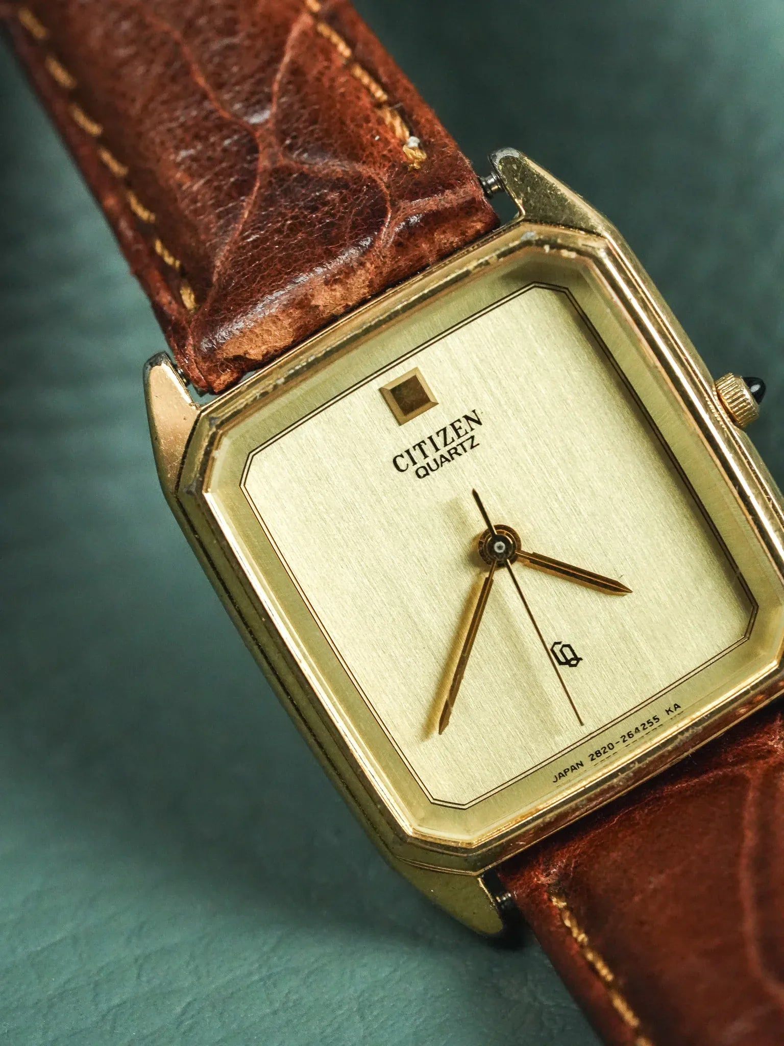 Citizen - Tank vintage Or Cabochon - 1983 - Atelier Victor