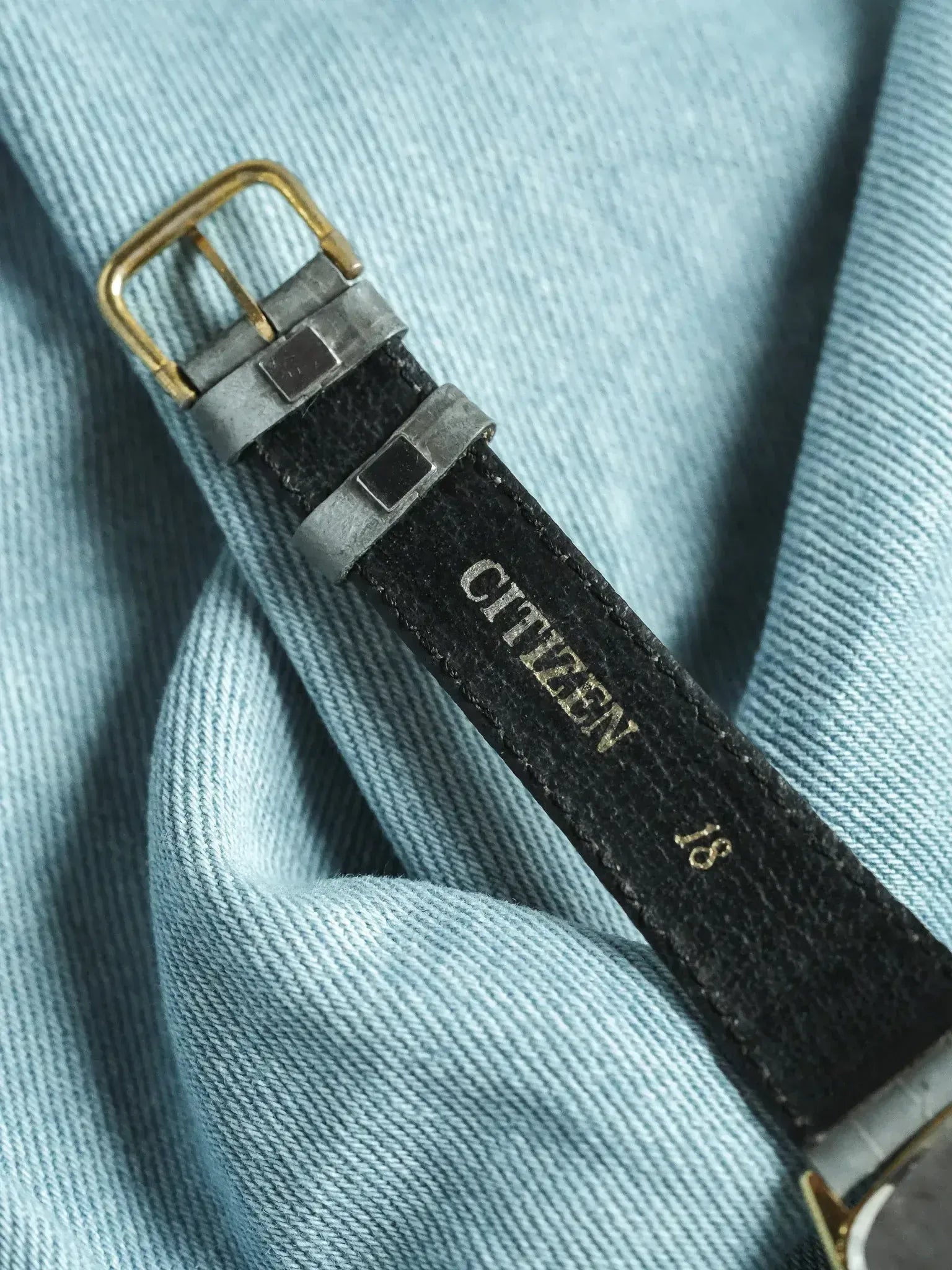 Citizen - Tonneau Or Cadran Clous de Paris Aiguilles dauphines - 1996 - Atelier Victor