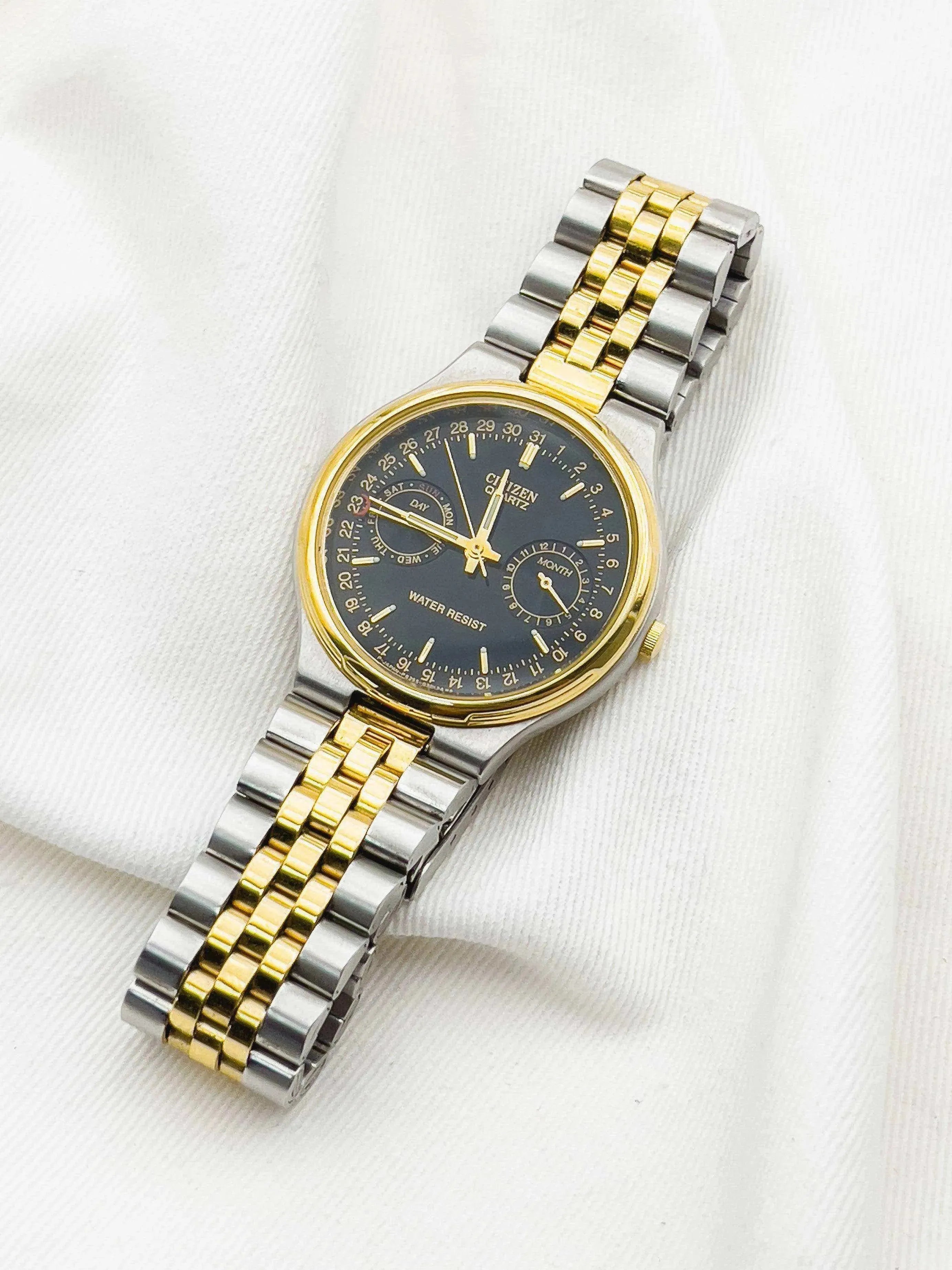 Citizen - Triple Calendar Jubilee - 1980s - Atelier Victor Paris - Vintage Watch Shop Dubai