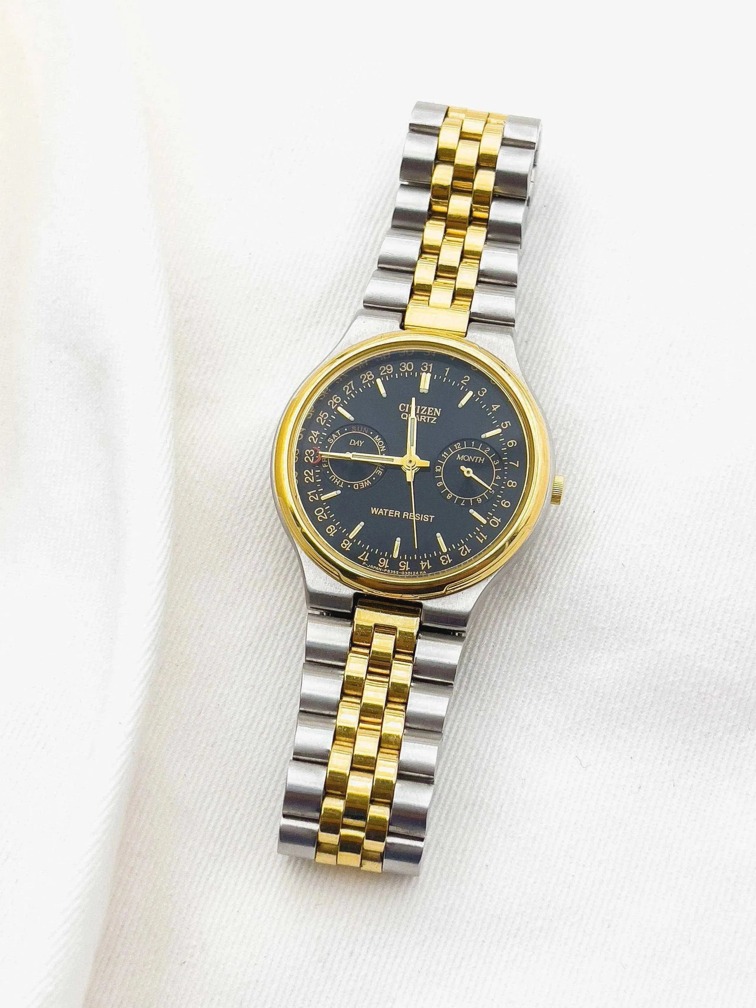 Citizen - Triple Calendar Jubilee - 1980s - Atelier Victor Paris - Vintage Watch Shop Dubai