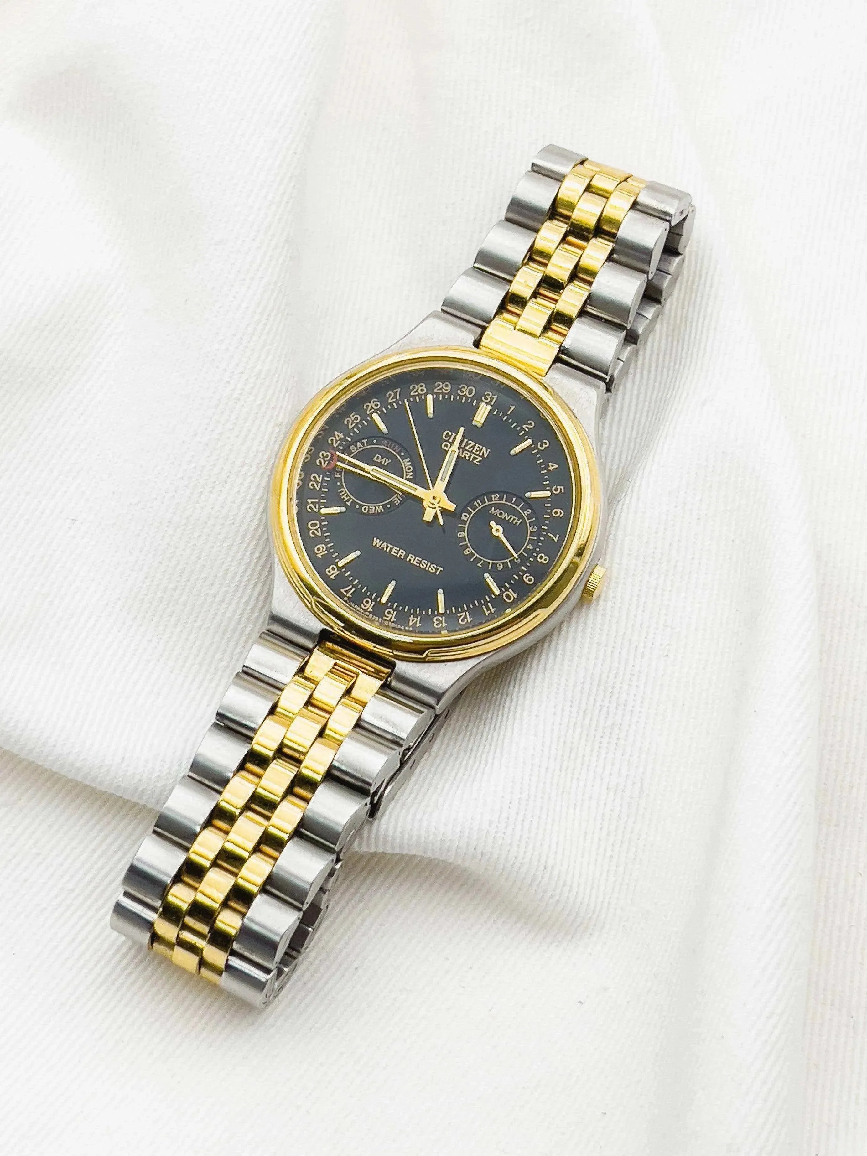 Citizen - Triple Calendar Jubilee - 1980s - Atelier Victor - Vintage Shop