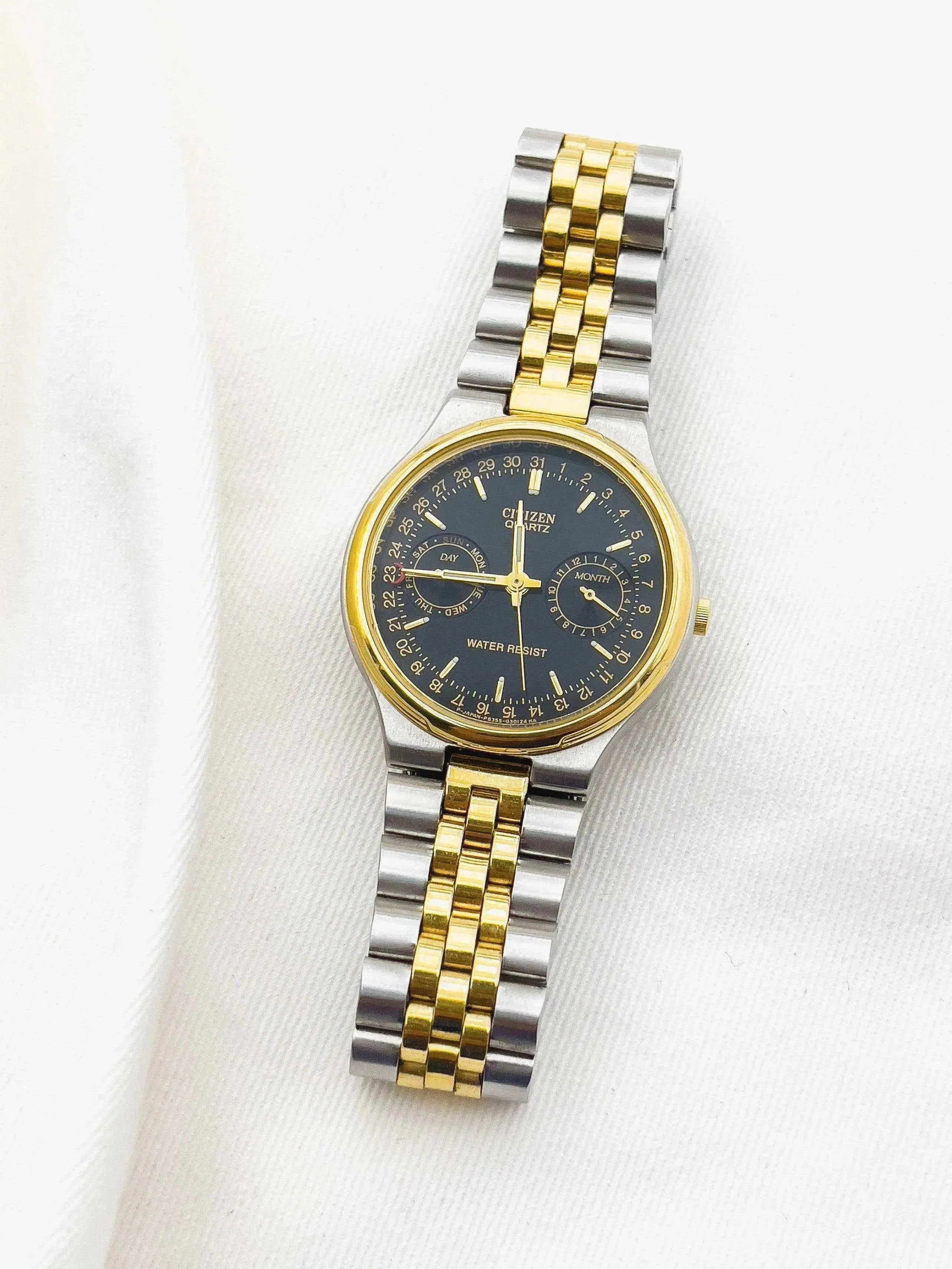 Citizen - Triple Calendar Jubilee - 1980s - Atelier Victor - Vintage Shop