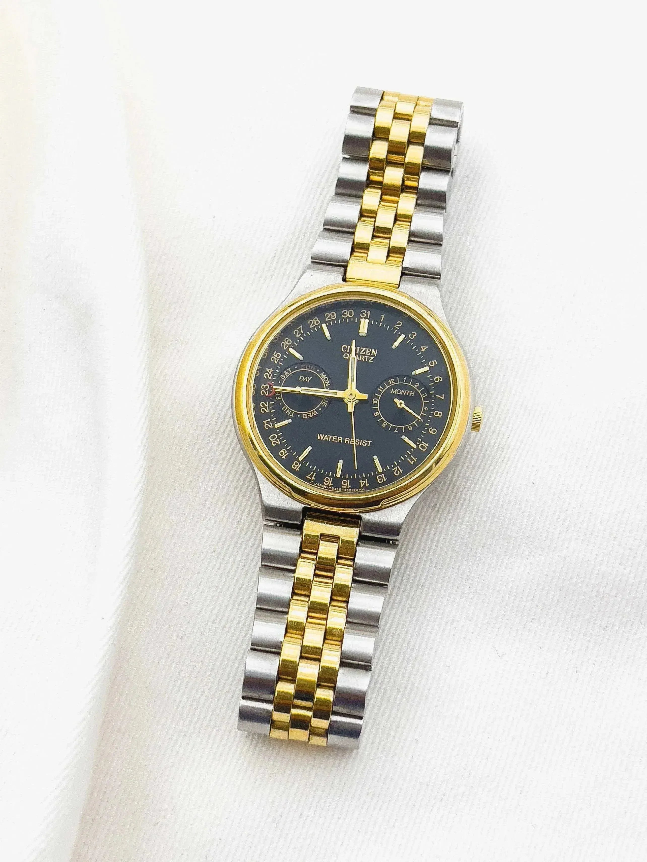 Citizen - Triple Calendar Jubilee - 1980s - Atelier Victor - Vintage Shop