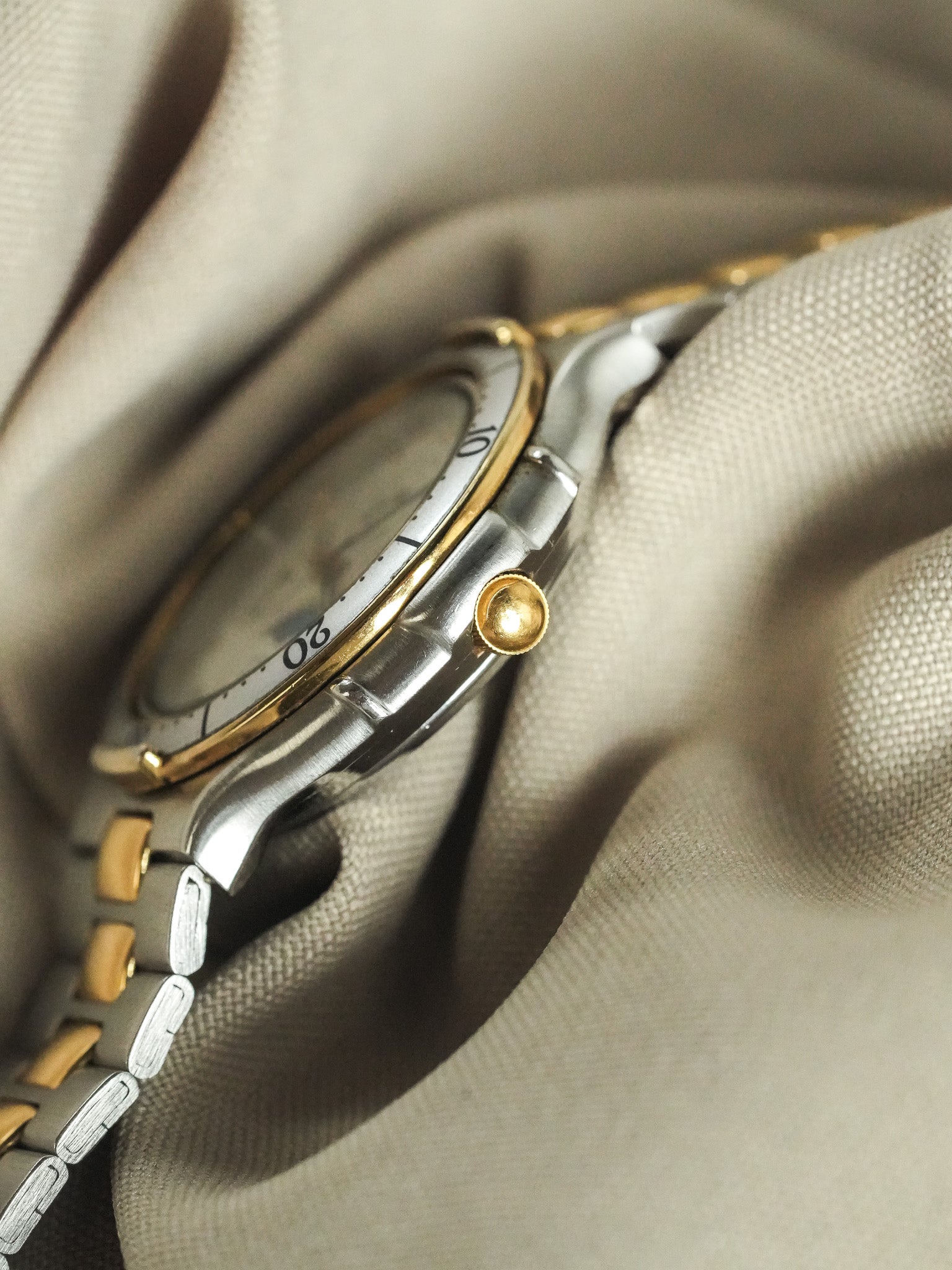 Citizen - Triple Calendar Phase de lune acier or - 1988 - Atelier Victor - Vintage Shop