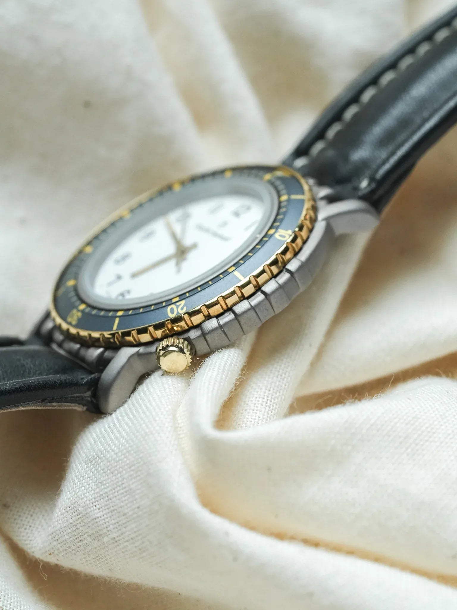 Claude Bernard - Anthracite Lunette Bleu - NOS - 1980s - Atelier Victor