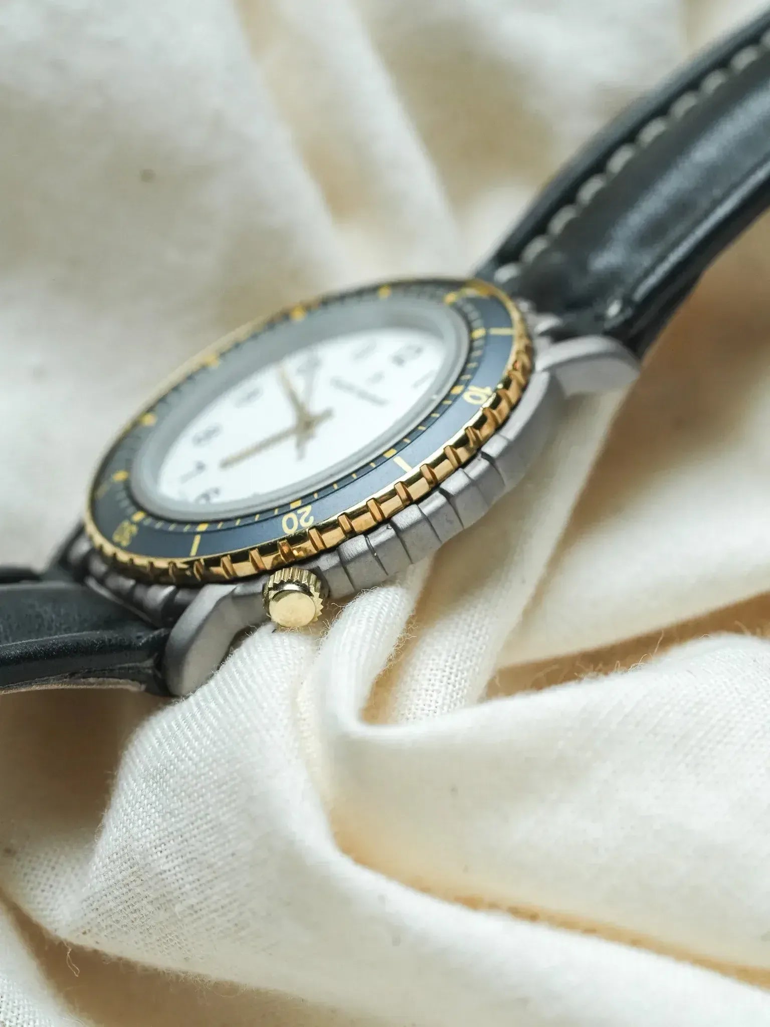 Claude Bernard - Anthracite Lunette Bleu - NOS - 1980s - Atelier Victor