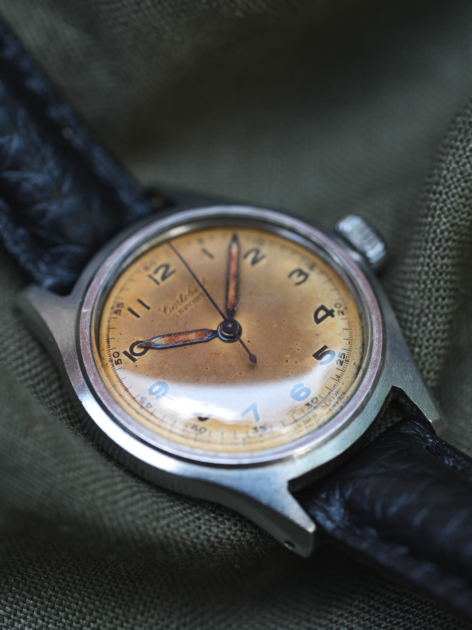 Cortebert Sport - Tropical Militaire - 1950s - Atelier Victor - Vintage Shop