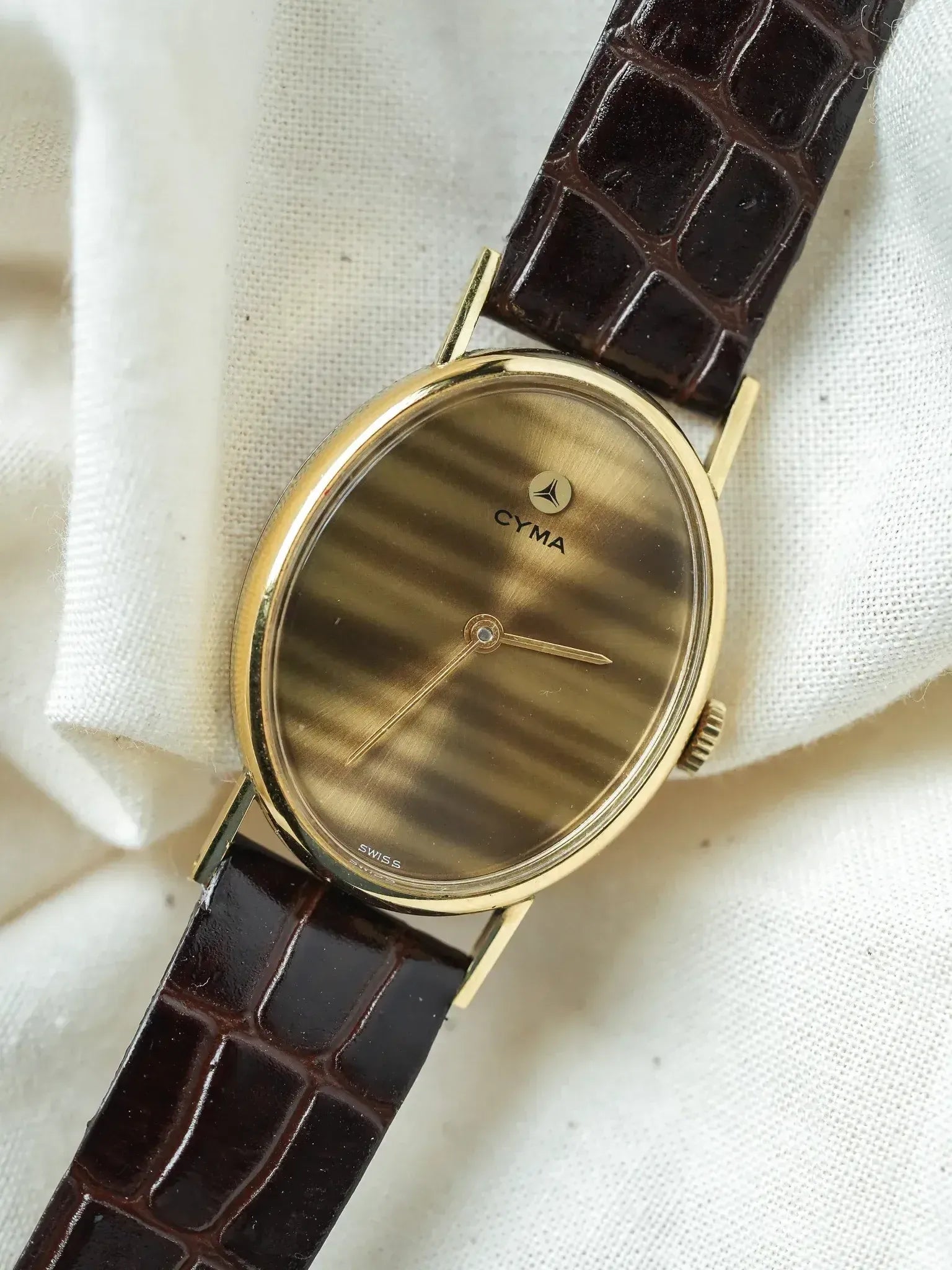 Cyma - Baignoire effet Oeil de tigre - NOS - 1970s - Atelier Victor