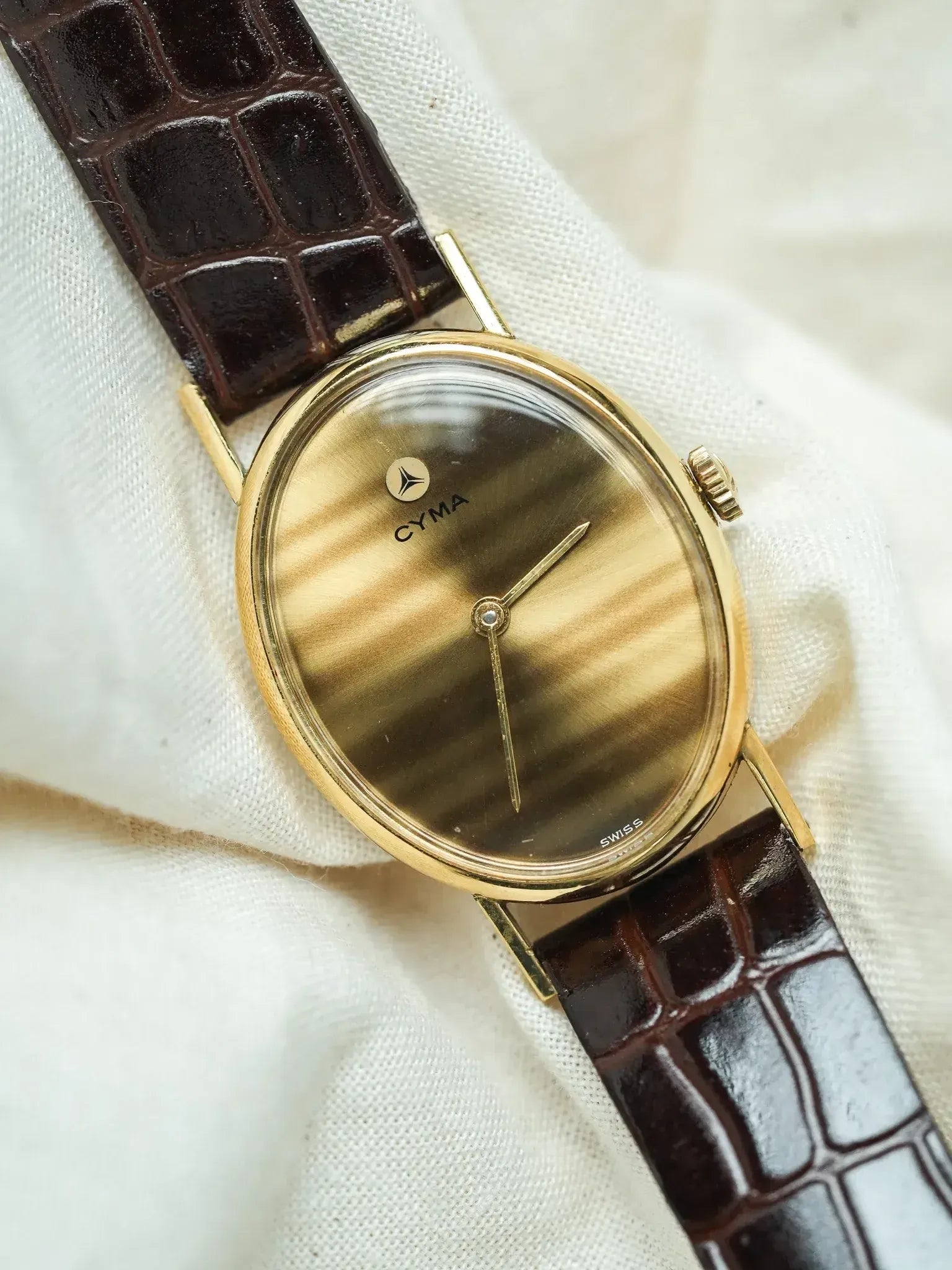 Cyma - Baignoire effet Oeil de tigre - NOS - 1970s - Atelier Victor