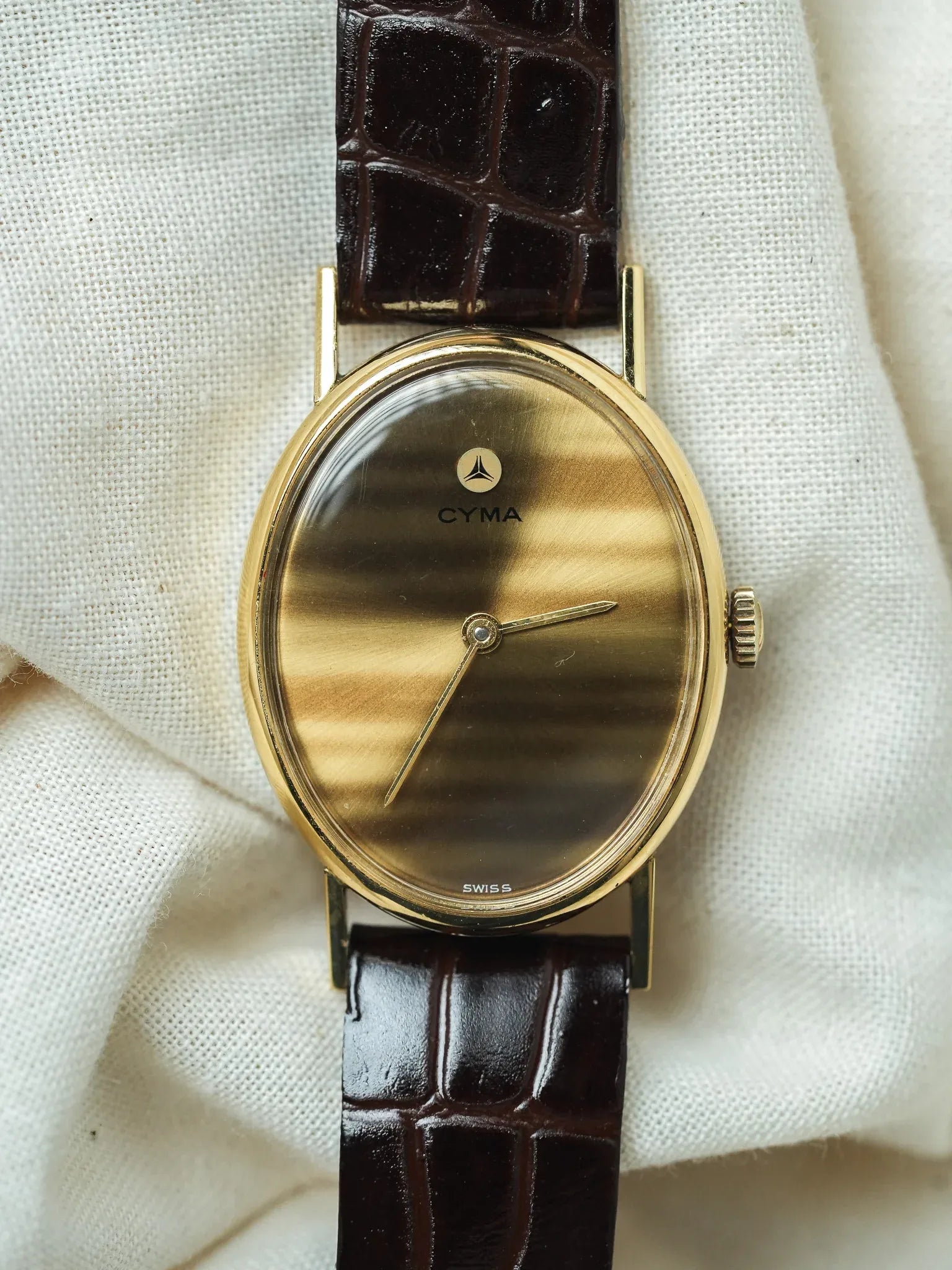 Cyma - Baignoire effet Oeil de tigre - NOS - 1970s - Atelier Victor