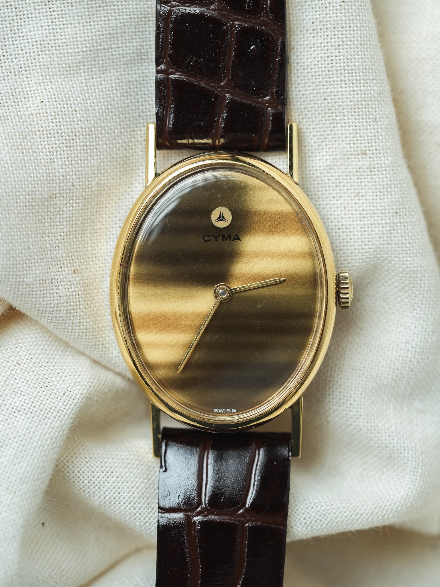 Cyma - Baignoire effet Oeil de tigre - NOS - 1970s - Atelier Victor - Vintage Shop