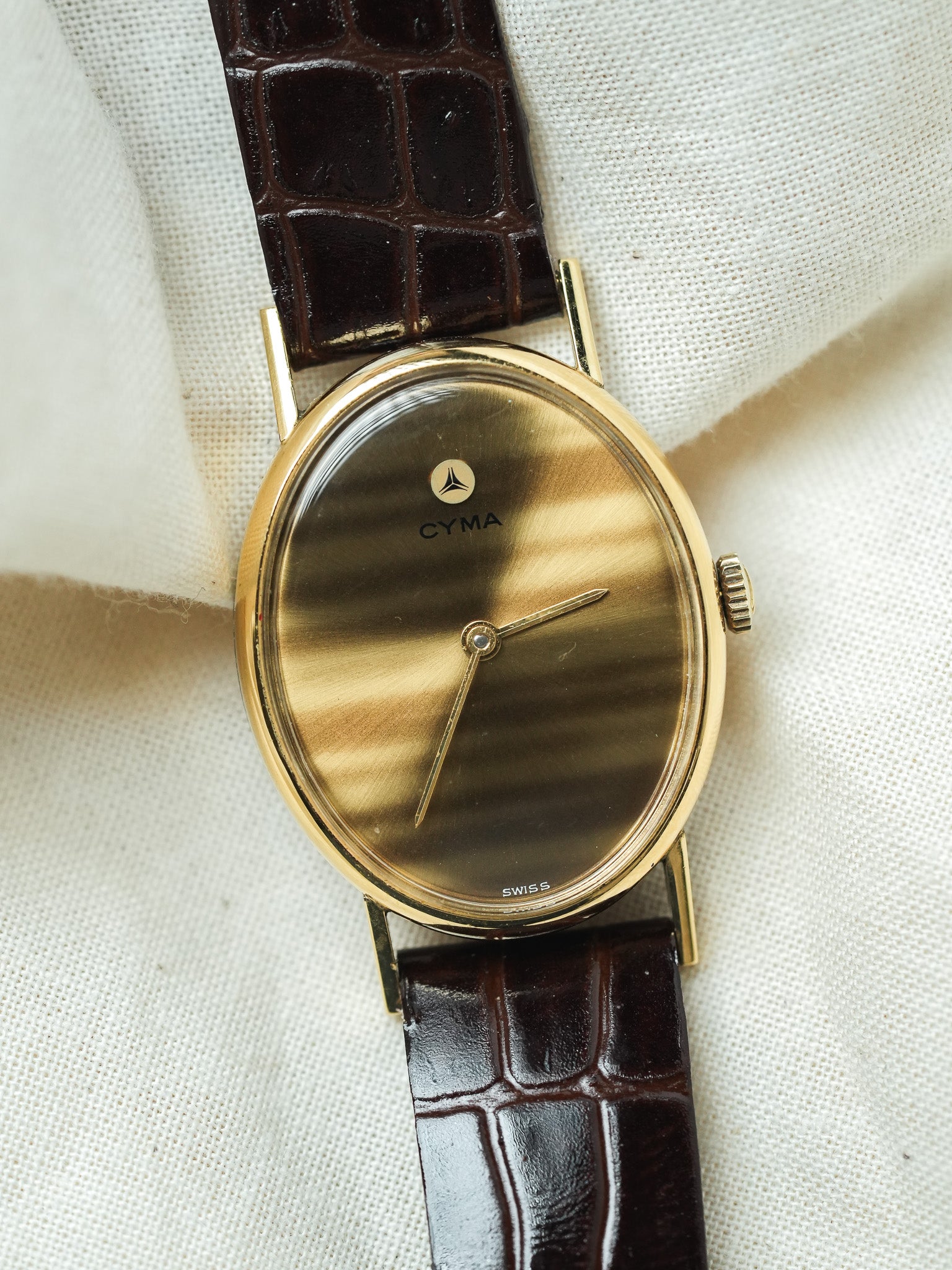 Cyma - Baignoire effet Oeil de tigre - NOS - 1970s - Atelier Victor - Vintage Shop