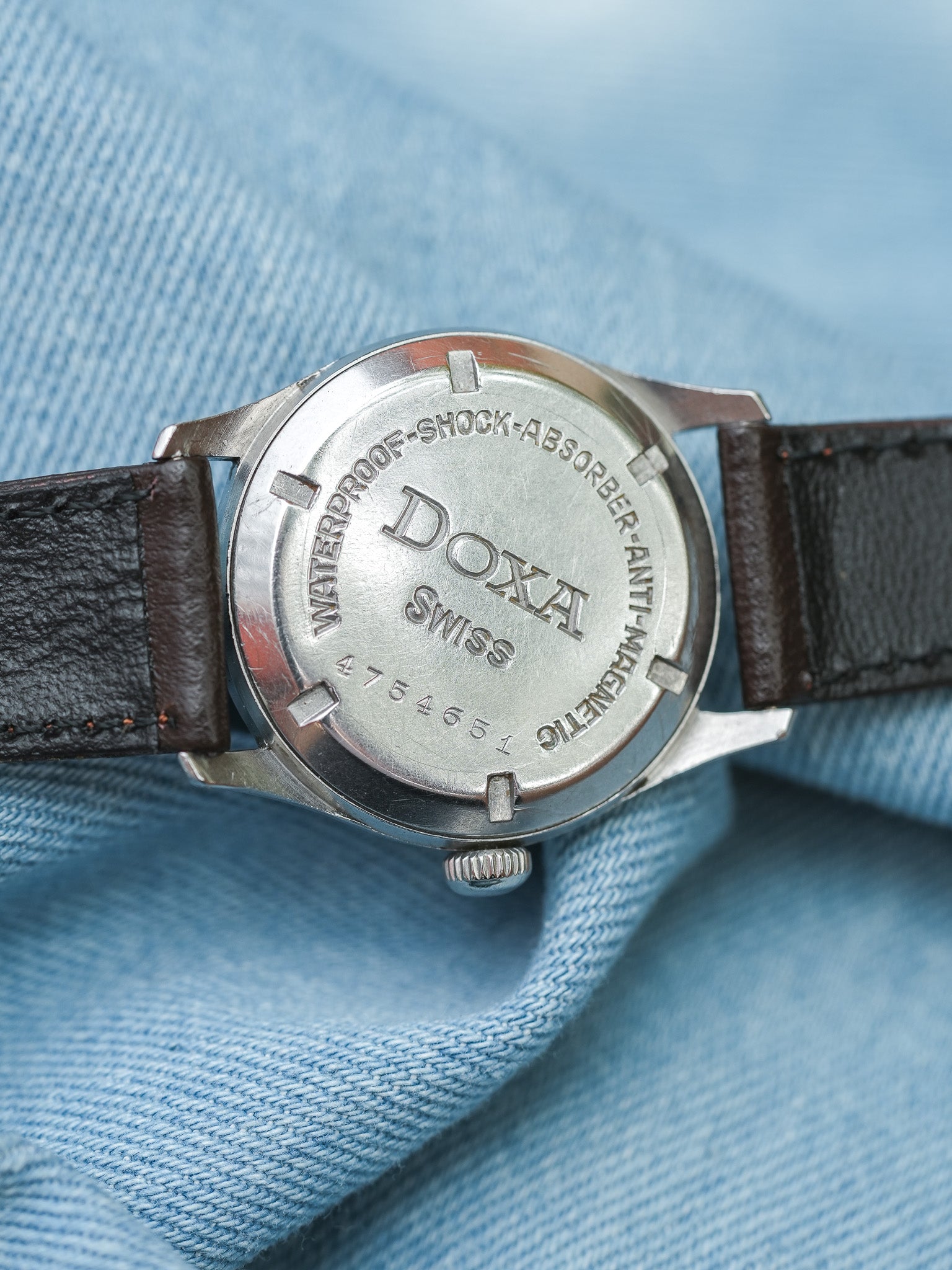 Doxa - Militaire patiné - 1960s - Atelier Victor - Vintage Shop