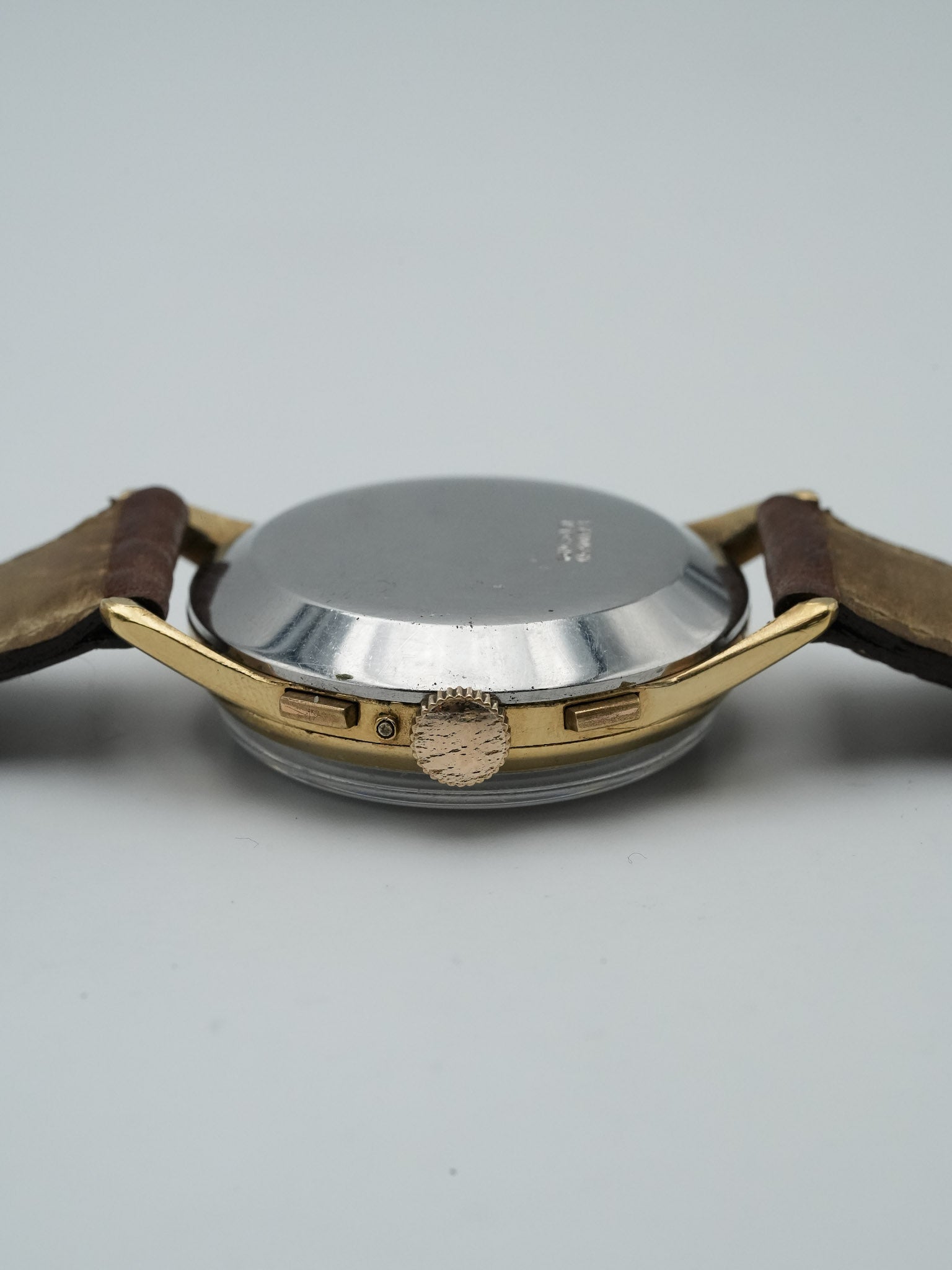 Dreffa Genève - Landeron 186 Chronographe Phase de Lune Triple Calendar - 1950s - Atelier Victor Paris - Vintage Watch Shop Dubai