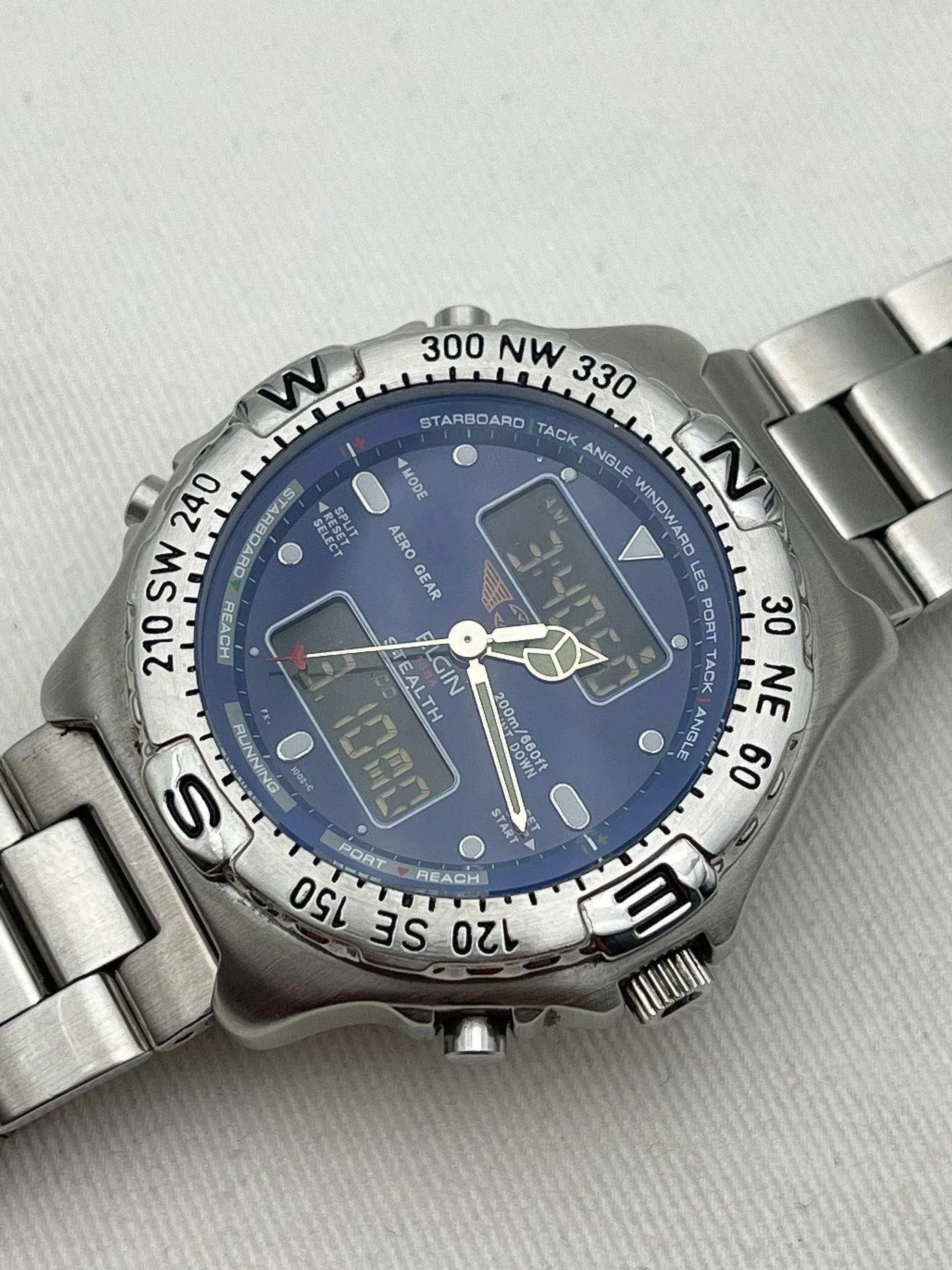 Elgin - Air Force Blue Dial - 2000s - Atelier Victor