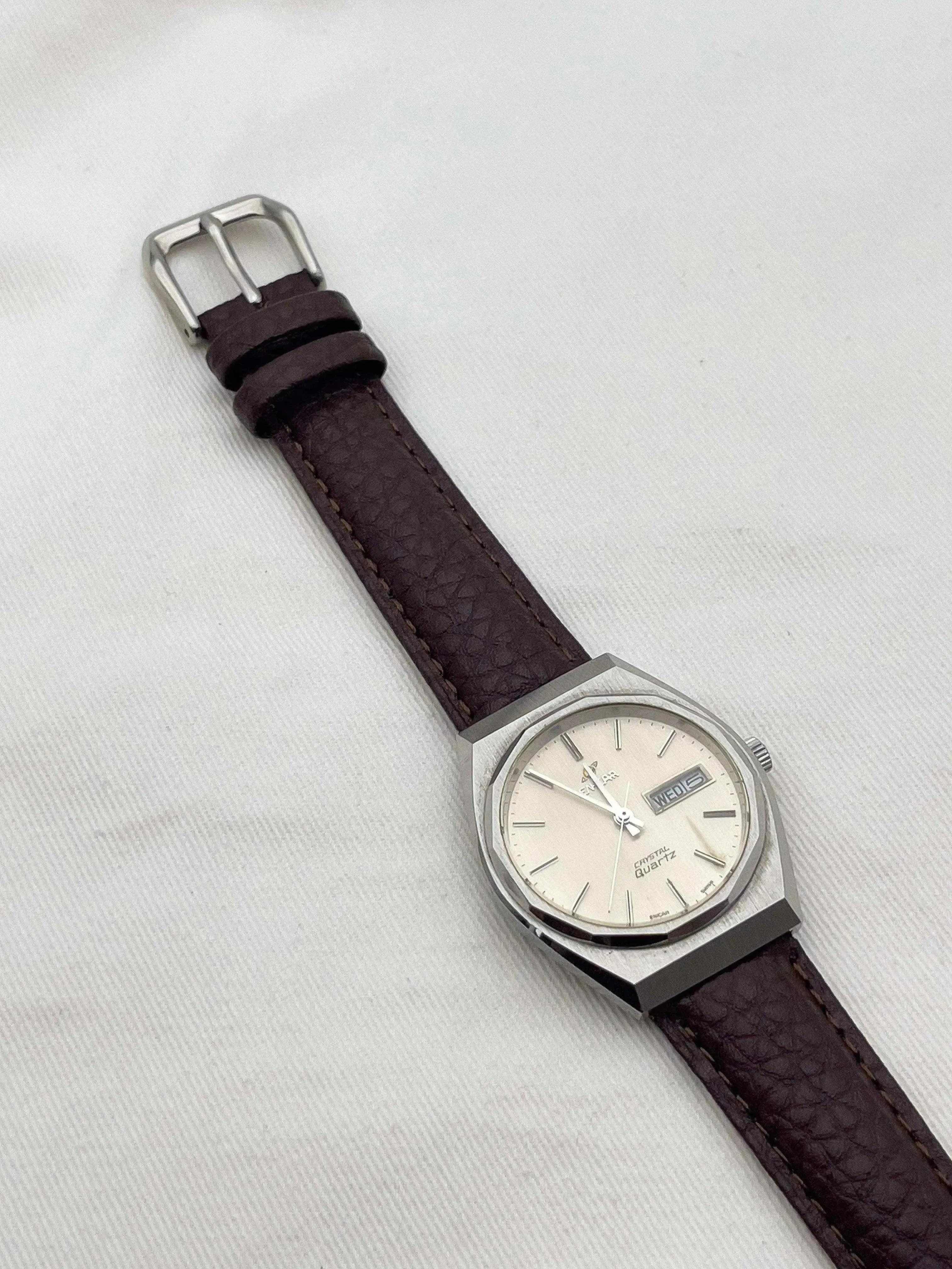 Enicar - Daydate Cream - 1990’s - Atelier Victor Paris - Vintage Watch Shop Dubai