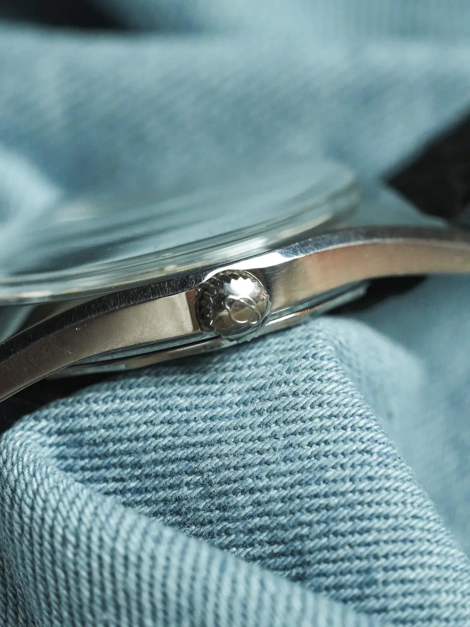 Enicar - Ronde Acier Cadran Acier - NOS - 1980s - Atelier Victor