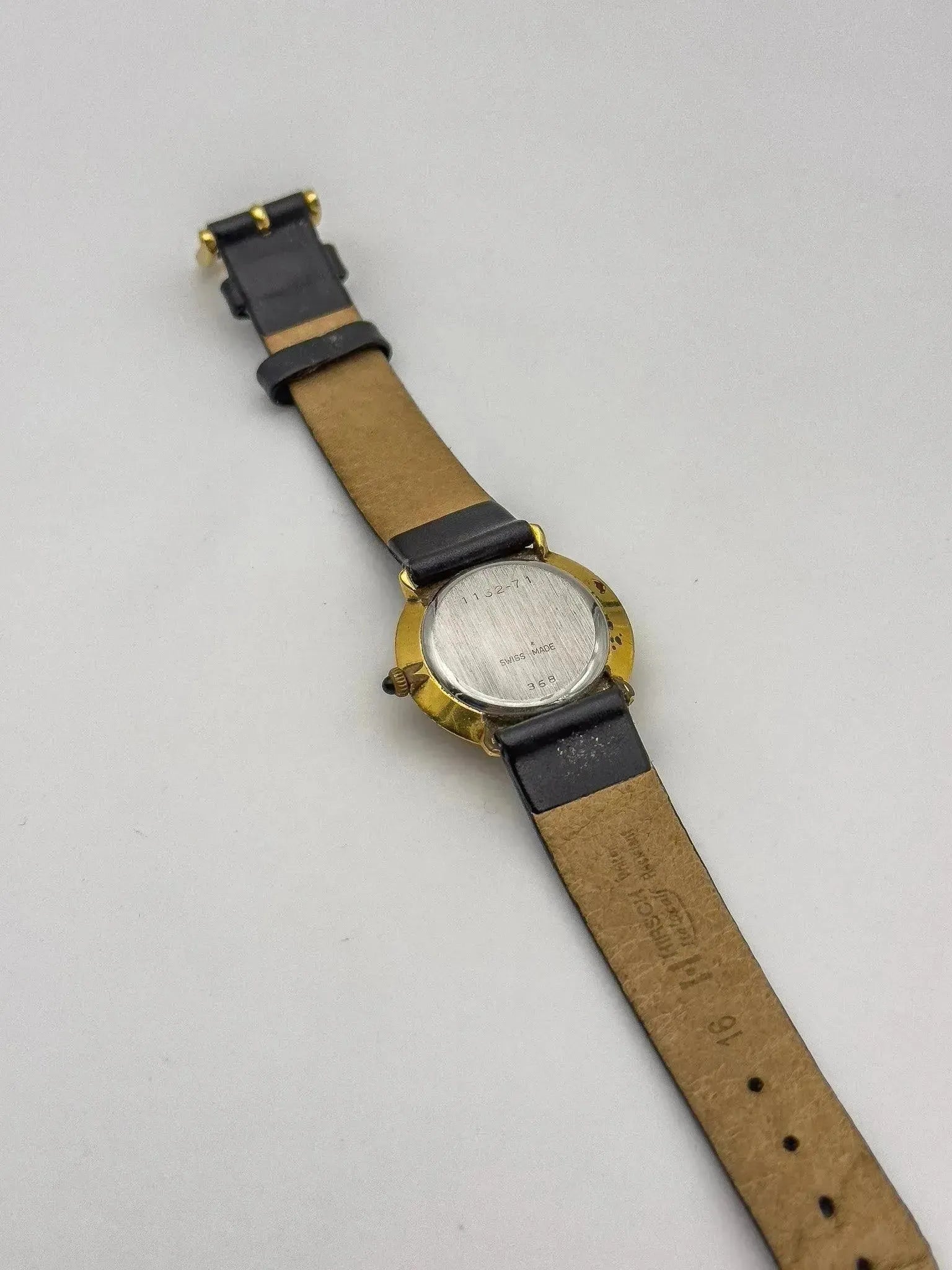 Favre-Leuba - Circle Black - 1970s - Atelier Victor Paris - Vintage Watch Shop Dubai