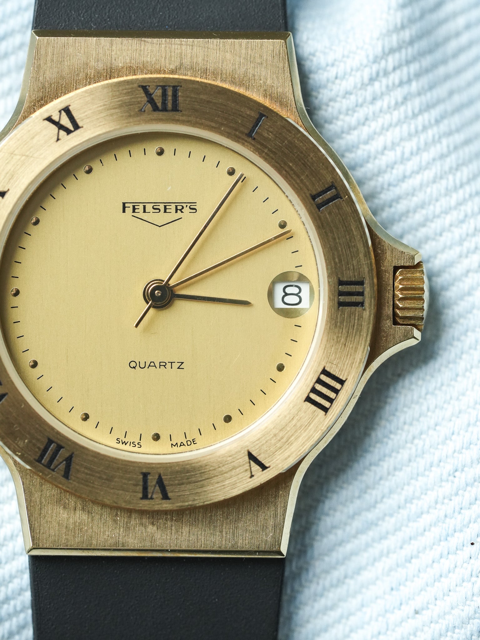 Felsers - Syle "Hublot Big Bang" Браслет резиновый - новый со склада - 1980s