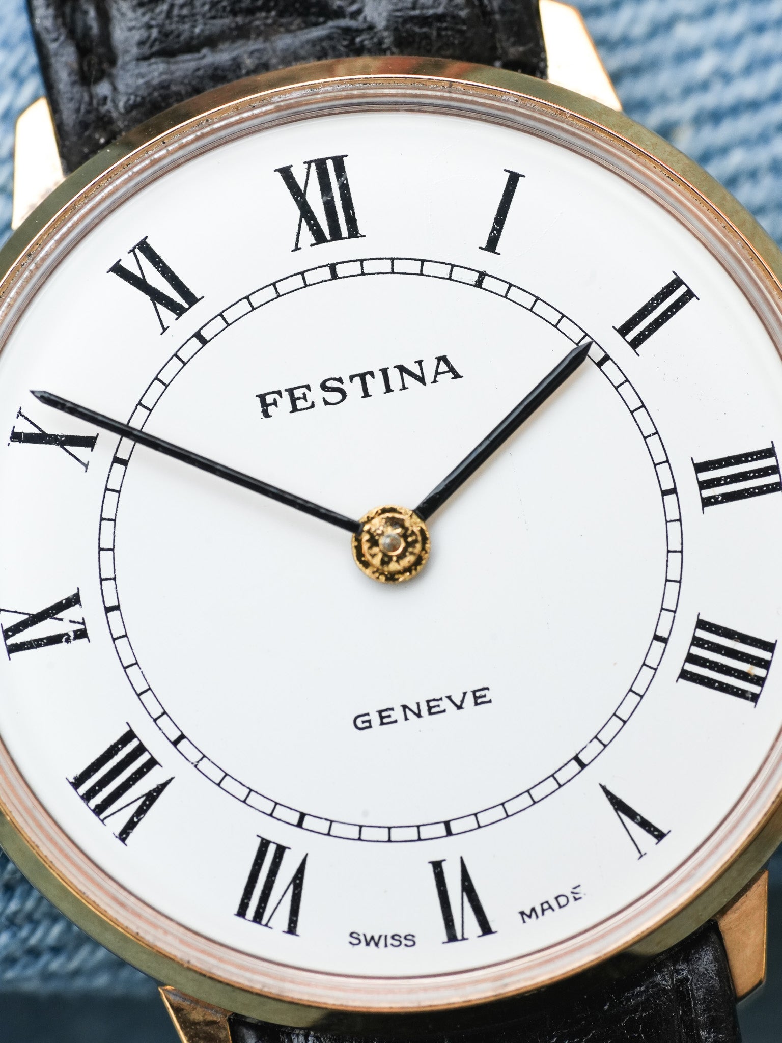 Festina - Dress Watch Lady Index Romain - 1980s - Atelier Victor Paris - Vintage Watch Shop Dubai