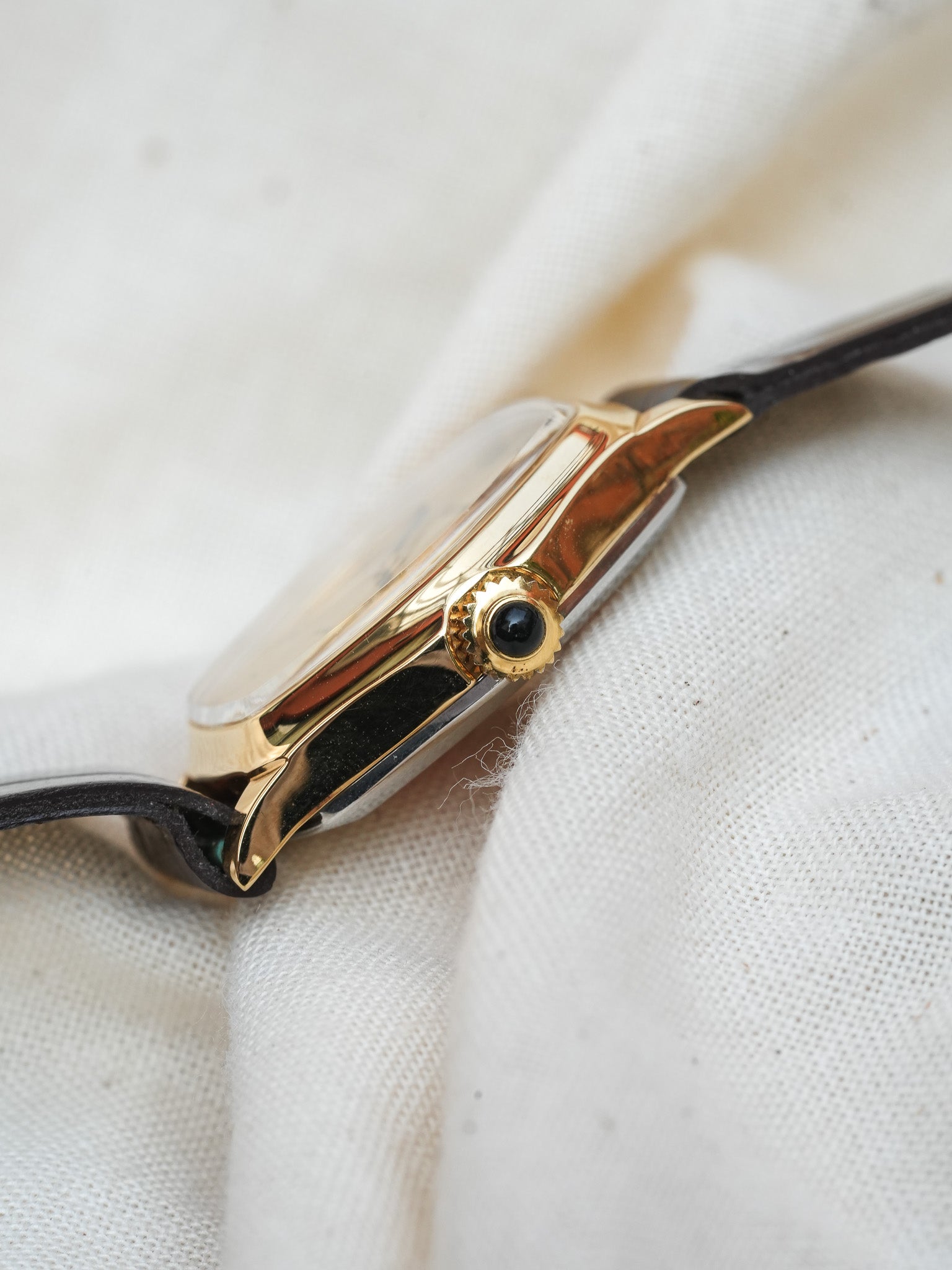 Festina - Tonneau Or Breguet Cabochon - NOS - 1980s - Atelier Victor Paris - Vintage Watch Shop Dubai