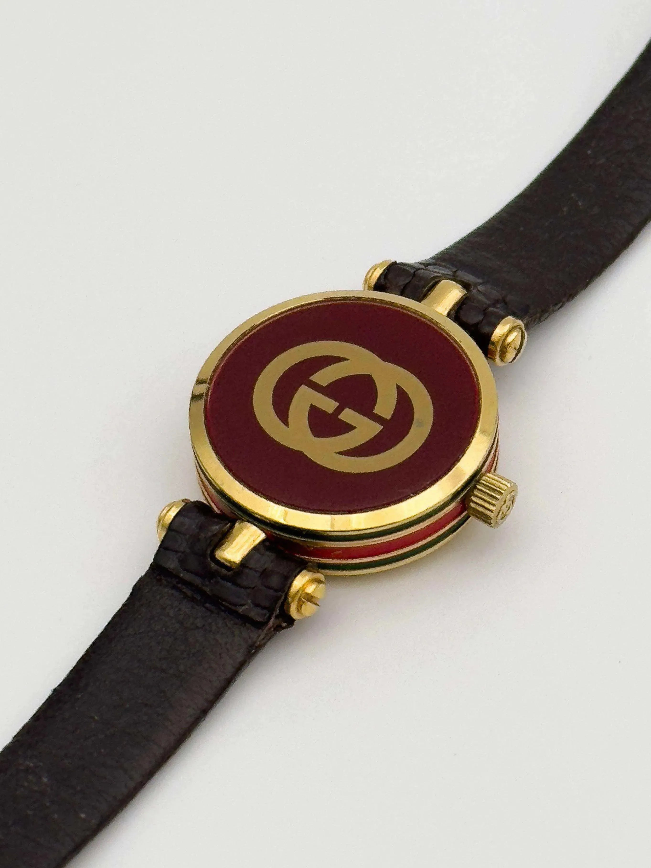 Gucci - Femme laqué rouge - Boite - 1990s - Atelier Victor - Vintage Shop