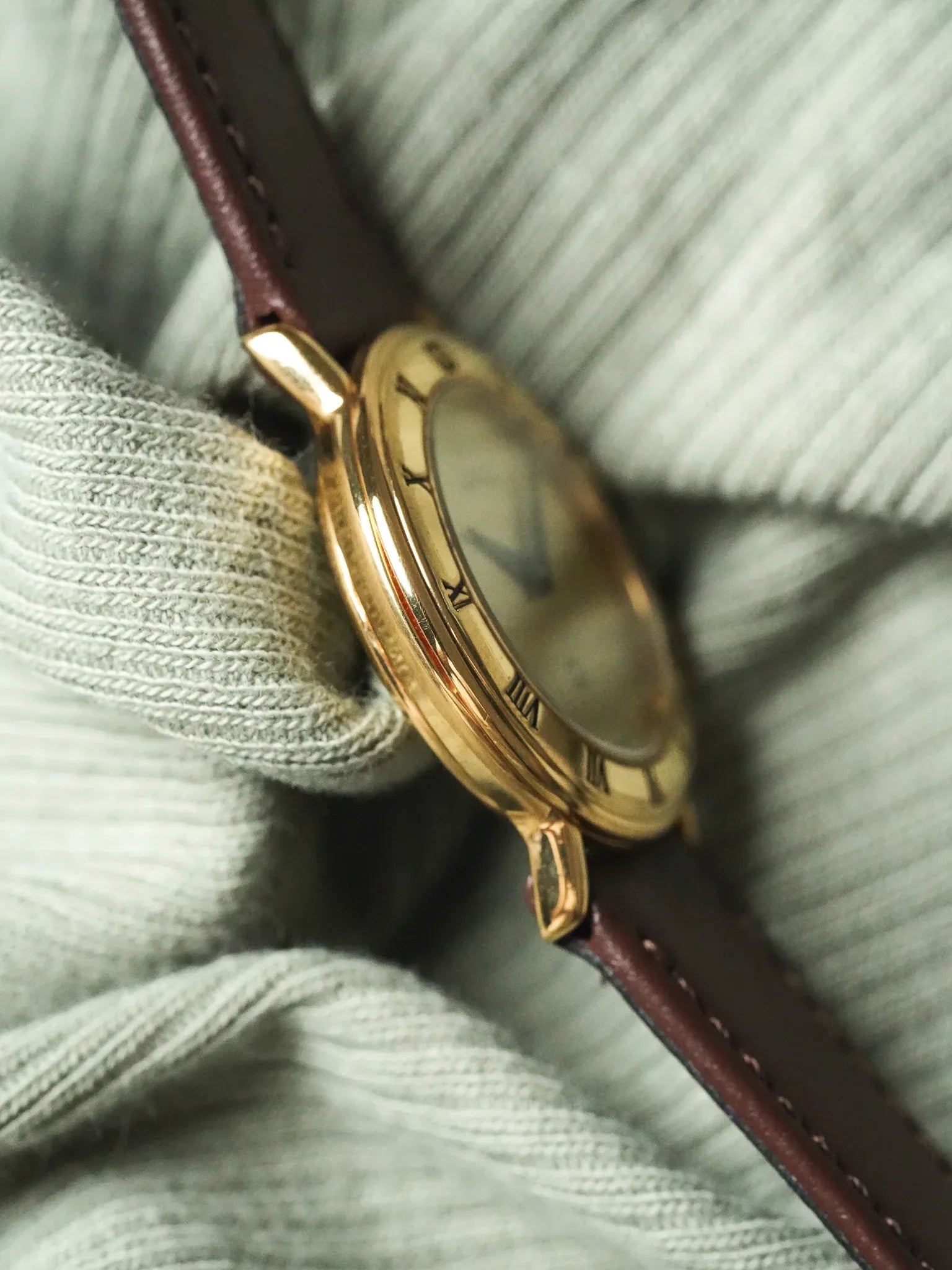 Gucci - Mini Ronde Or Cadran Or - 1990s - Atelier Victor