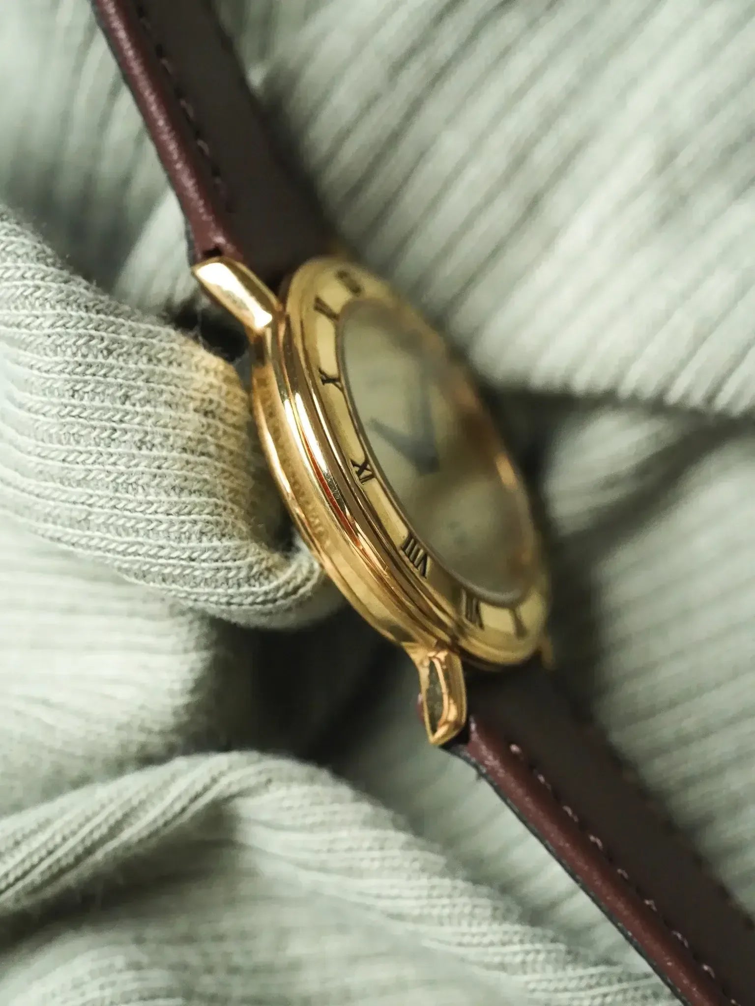 Gucci - Mini Ronde Or Cadran Or - 1990s - Atelier Victor