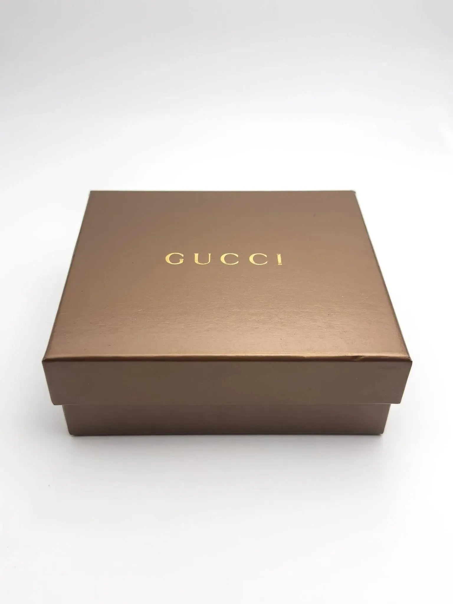 Gucci - Portefeuille en toile GG cuir blanc - Atelier Victor - Vintage Shop