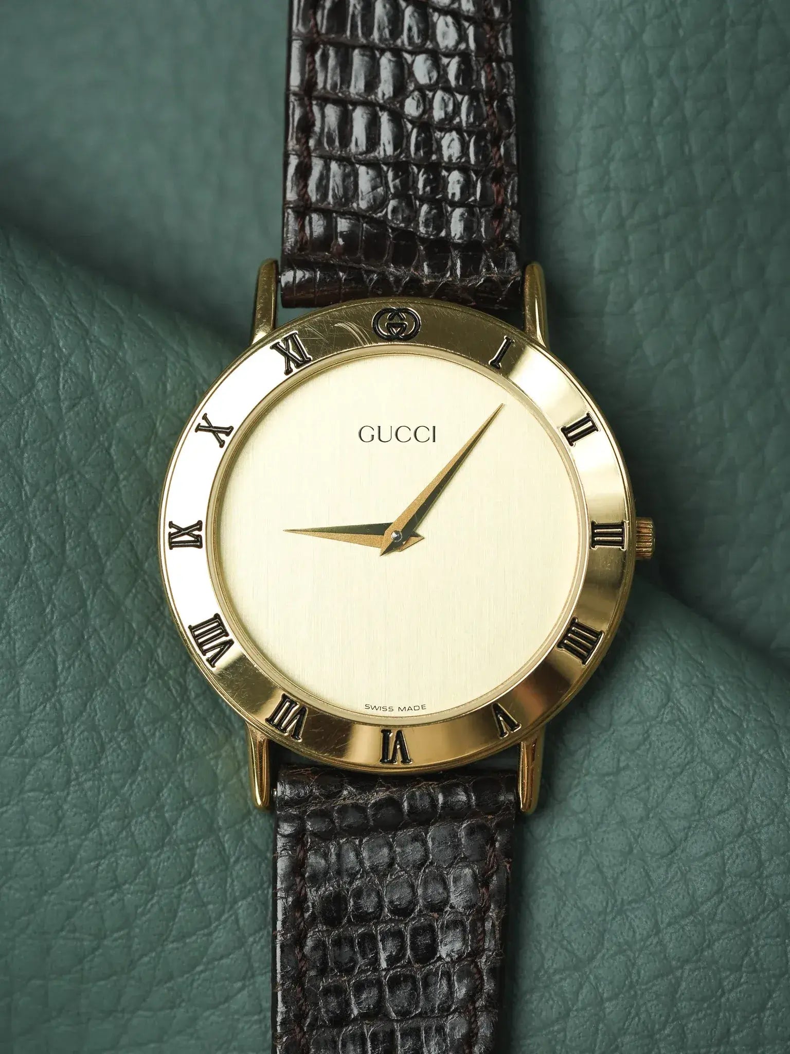 Gucci - Ronde Or Cadran Or - 1990s - Atelier Victor