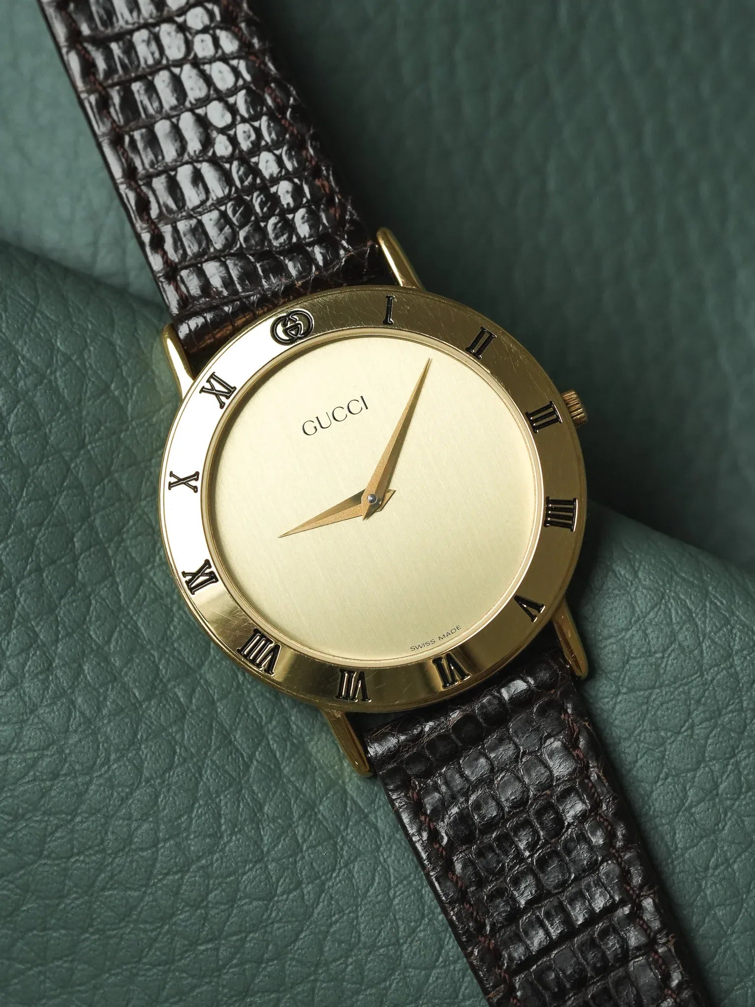 Gucci - Ronde Or Cadran Or - 1990s - Atelier Victor