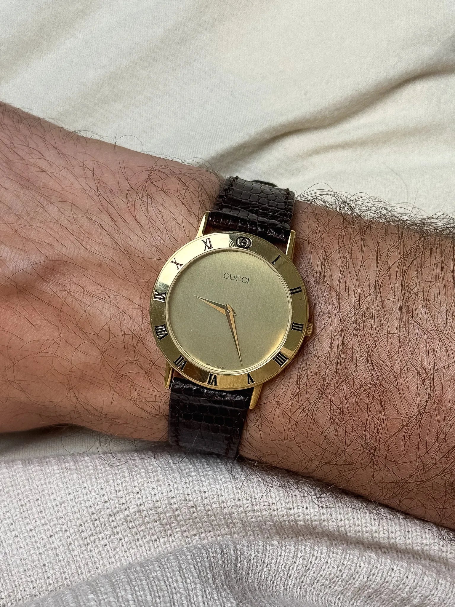 Gucci - Ronde Or Cadran Or - 1990s - Atelier Victor