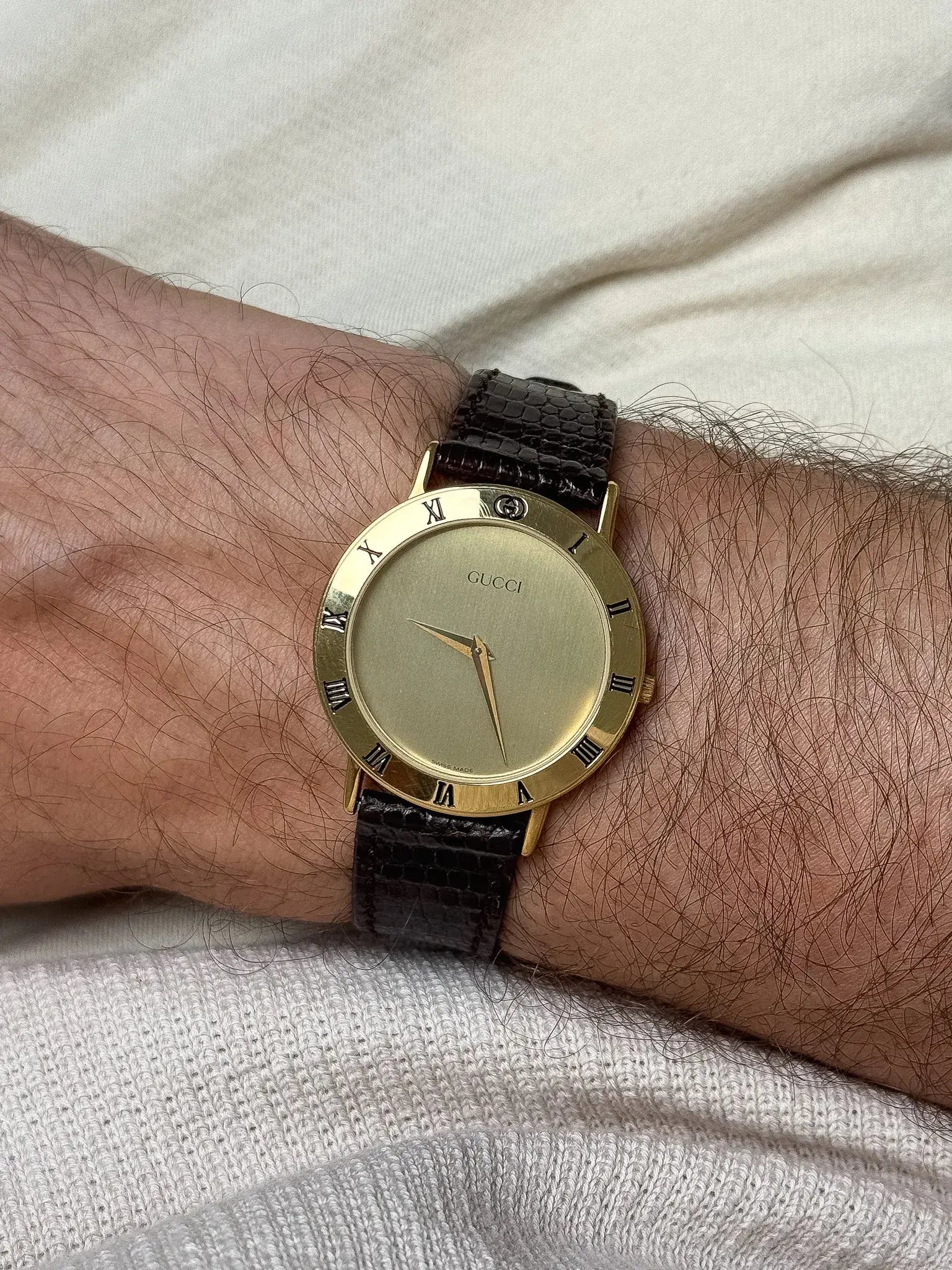 Gucci - Ronde Or Cadran Or - 1990s - Atelier Victor