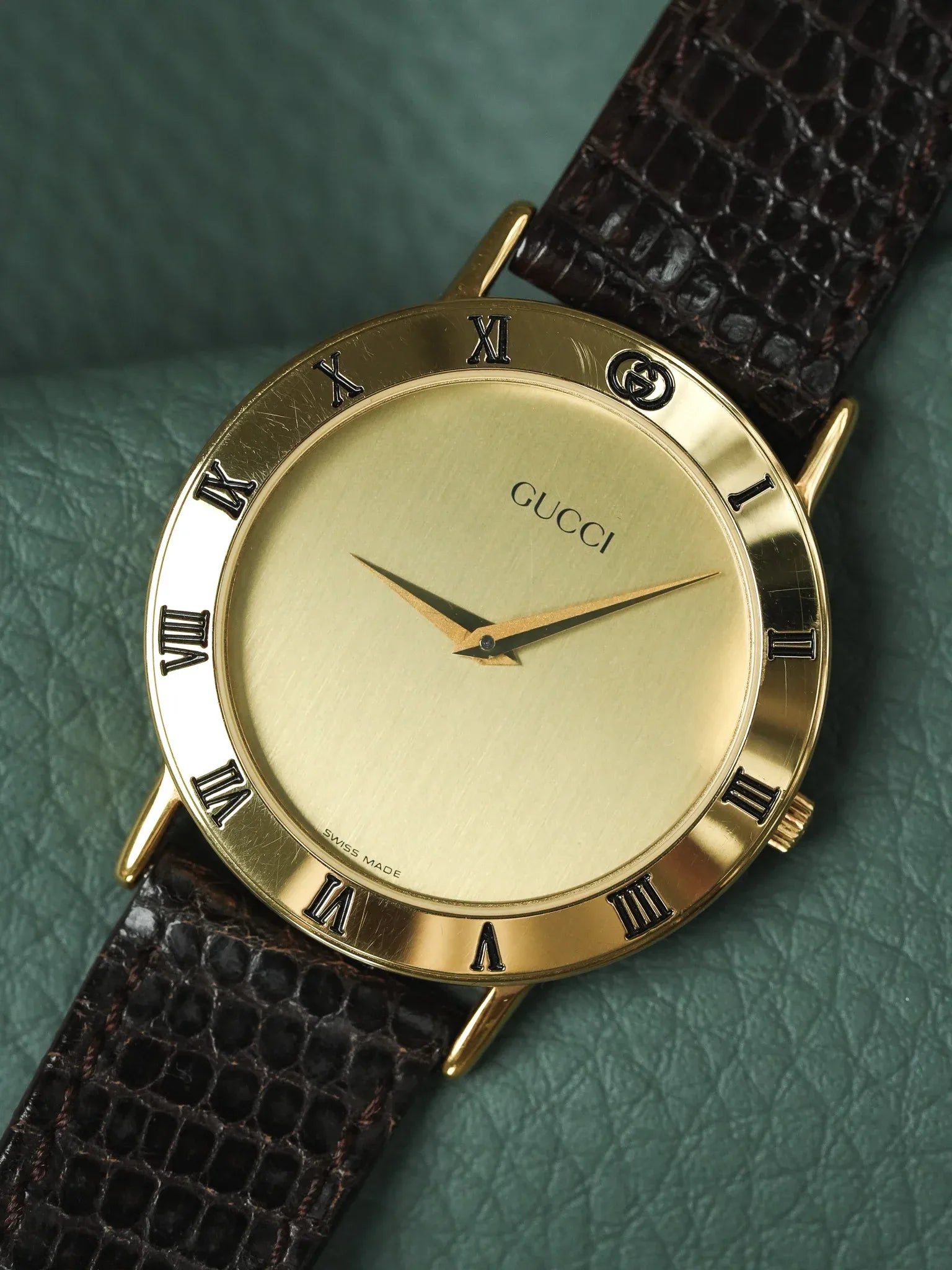 Gucci - Ronde Or Cadran Or - 1990s - Atelier Victor